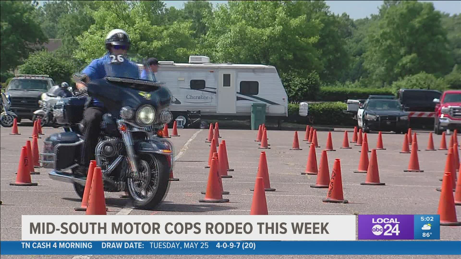 The Mid-South Motor Cops Rodeo is this week in Southaven.