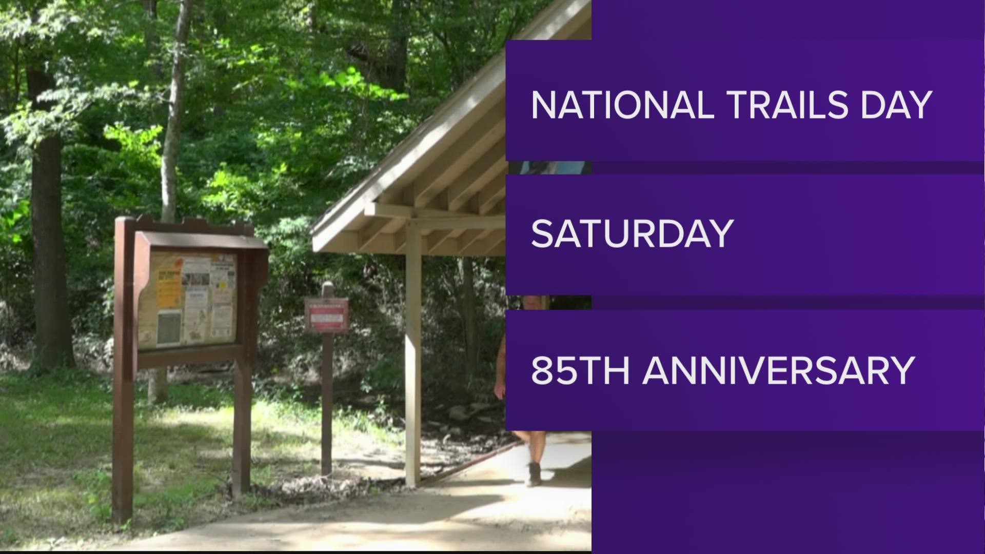 Tennessee State Parks is celebrating National Trails Day on Saturday, June 4, 2022, with free guided hikes.