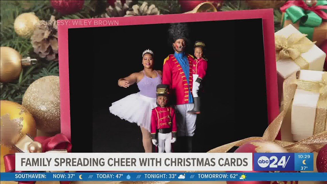 Memphis' Key family takes on The Nutcracker for holiday cards