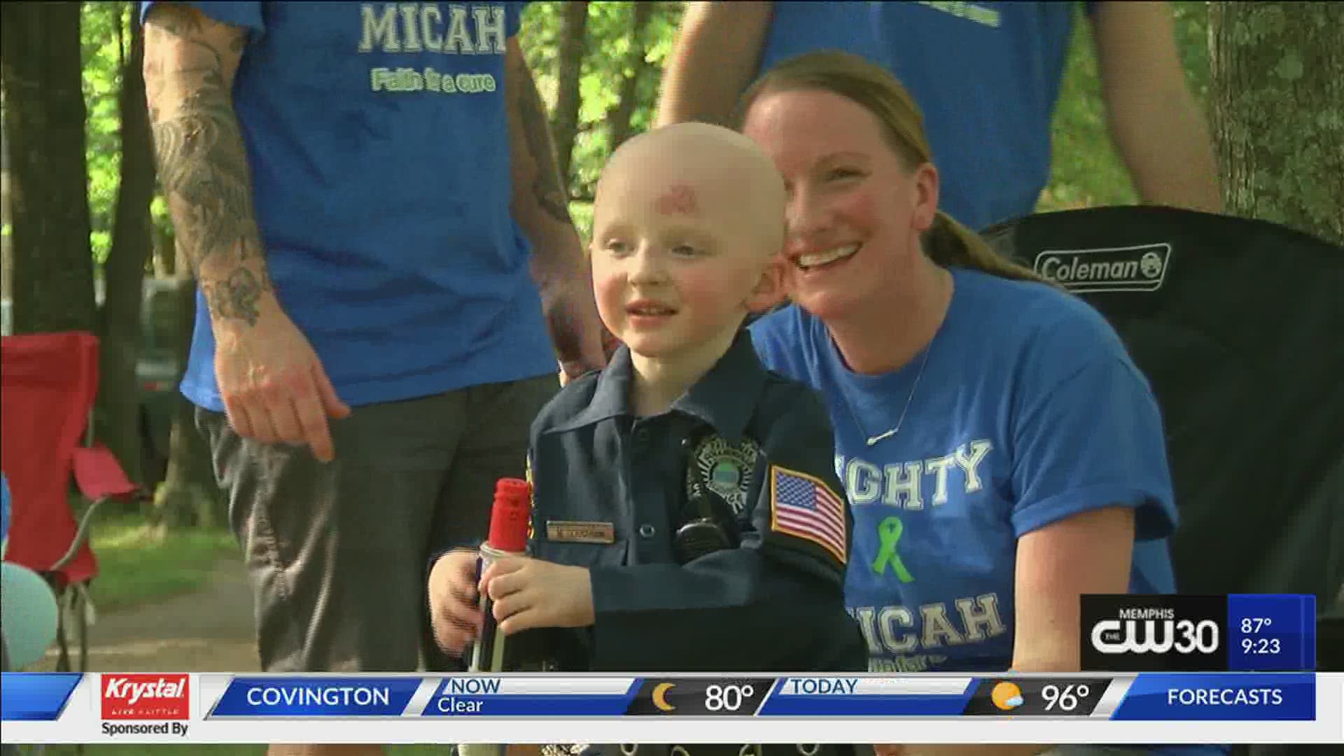 5-year-old birthday drive-thru parade celebration