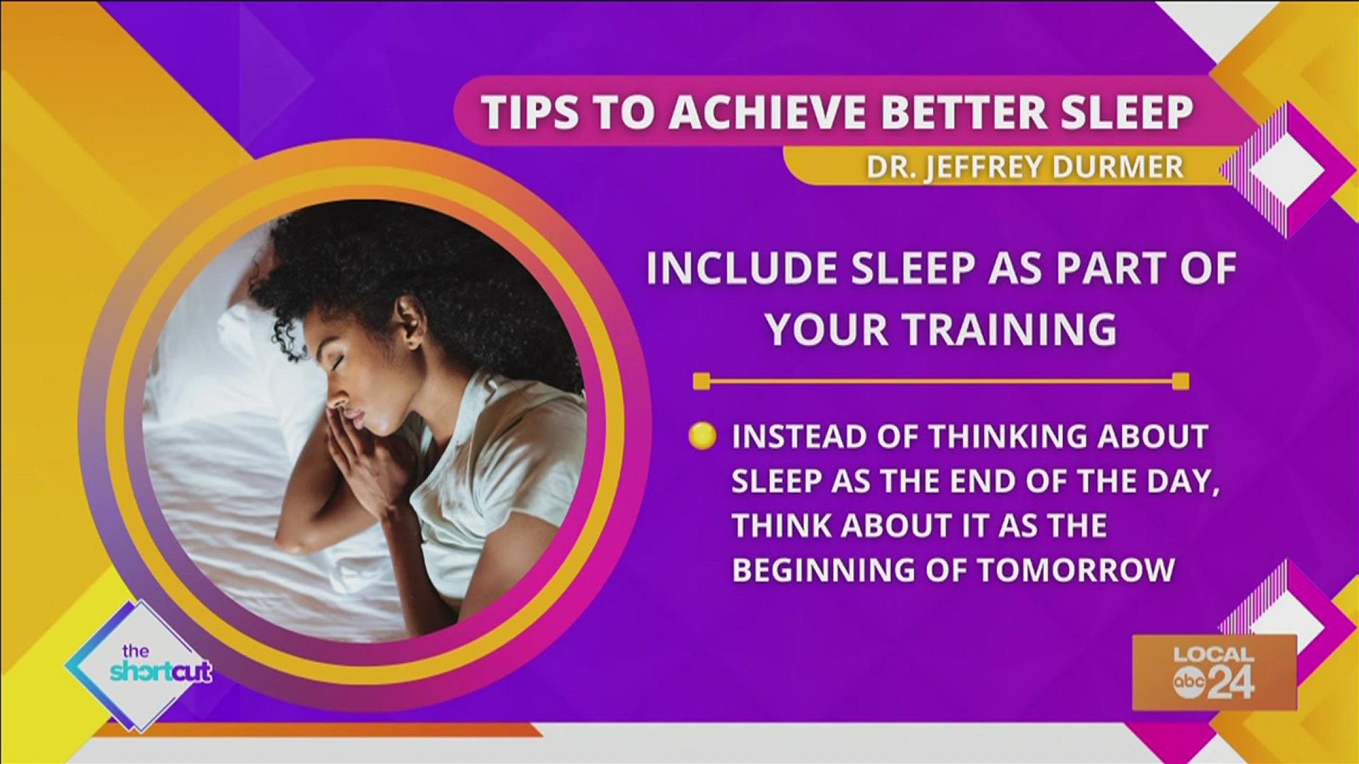 Whether you're going for the gold or looking to live a longer, happier life, sleeping like an Olympian using Dr. Durmer's tips can get to where you need to be!