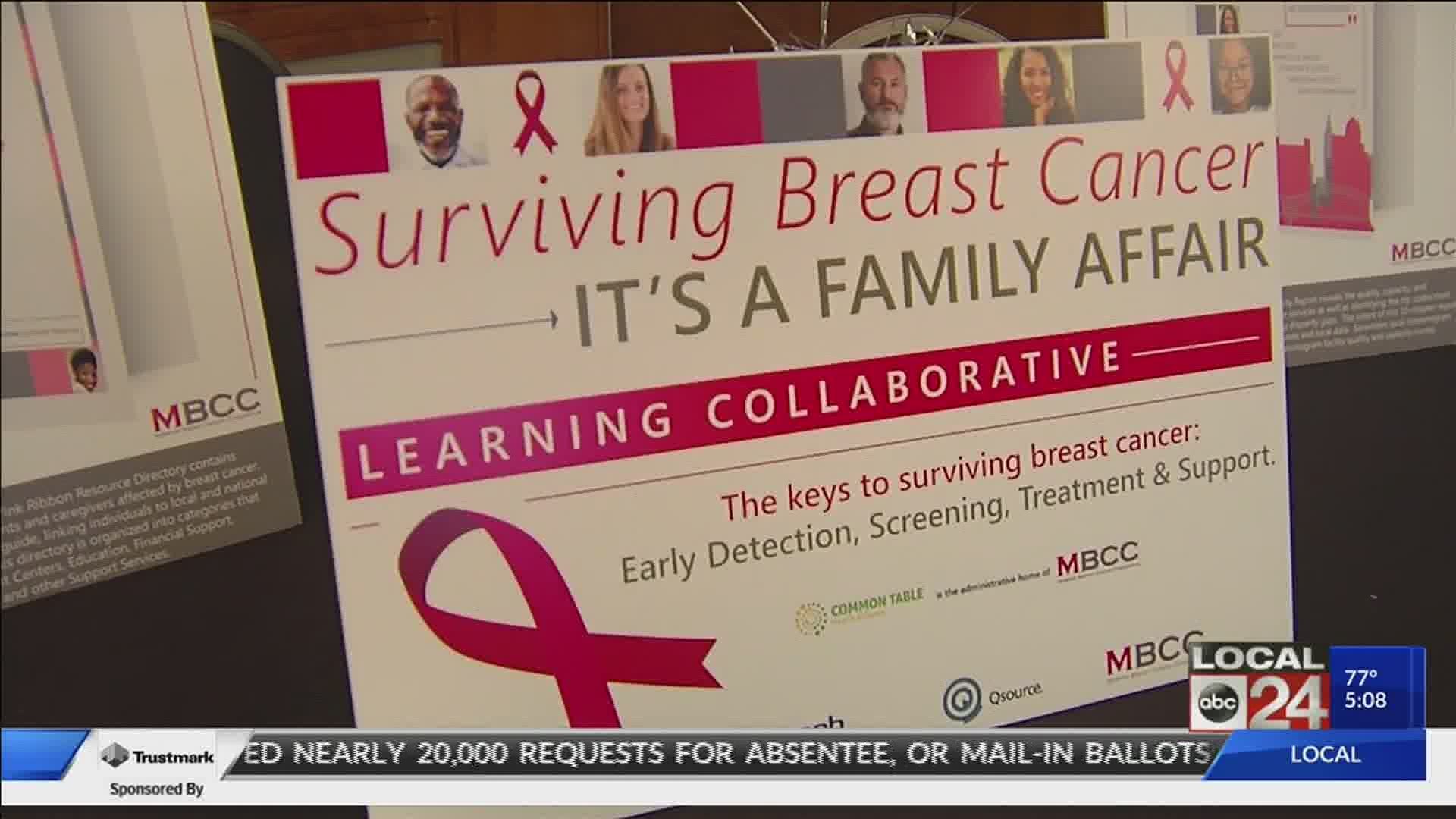 “We know breast cancer is not taking a break," said Lisa Mischke.