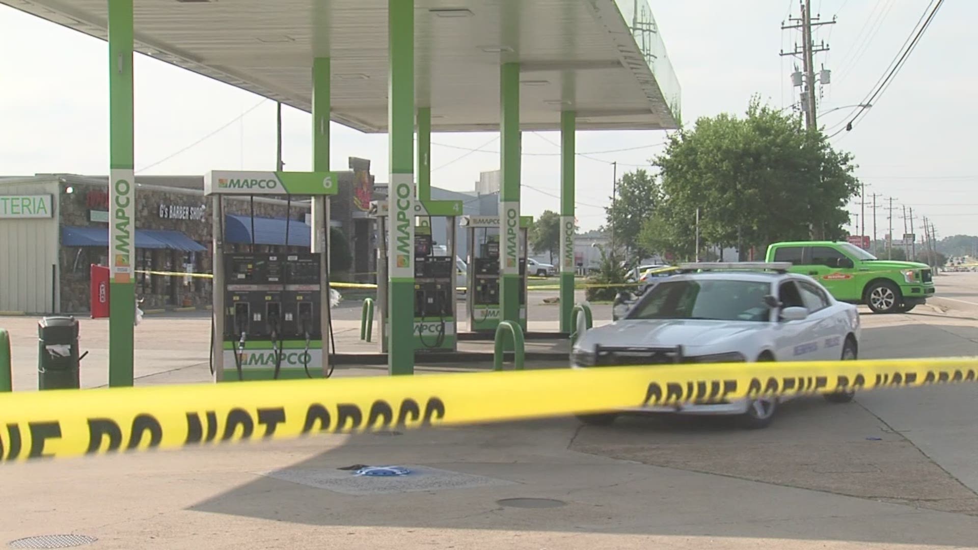 The shooting happened early Friday morning at the gas station on Whitten.
