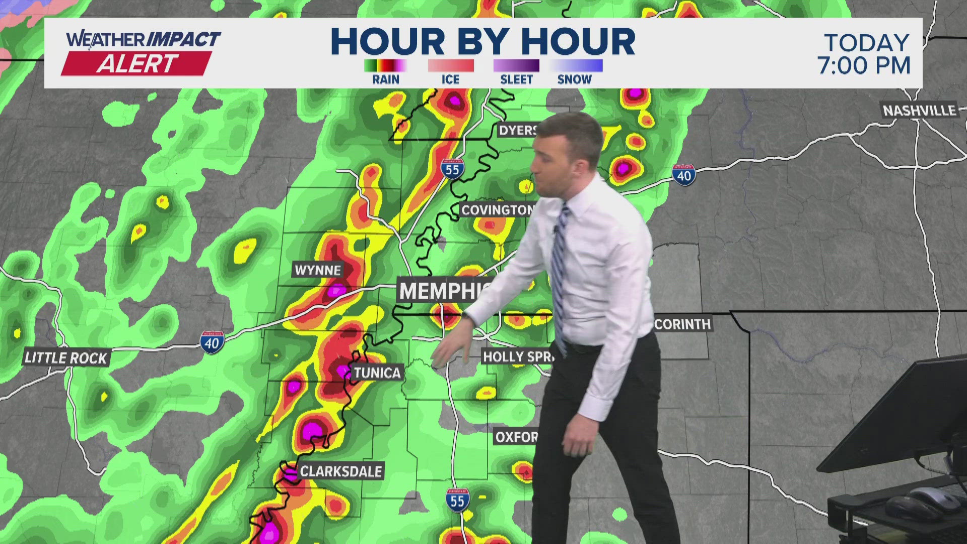 Severe storms could produce damaging wind gusts, isolated tornadoes in ...