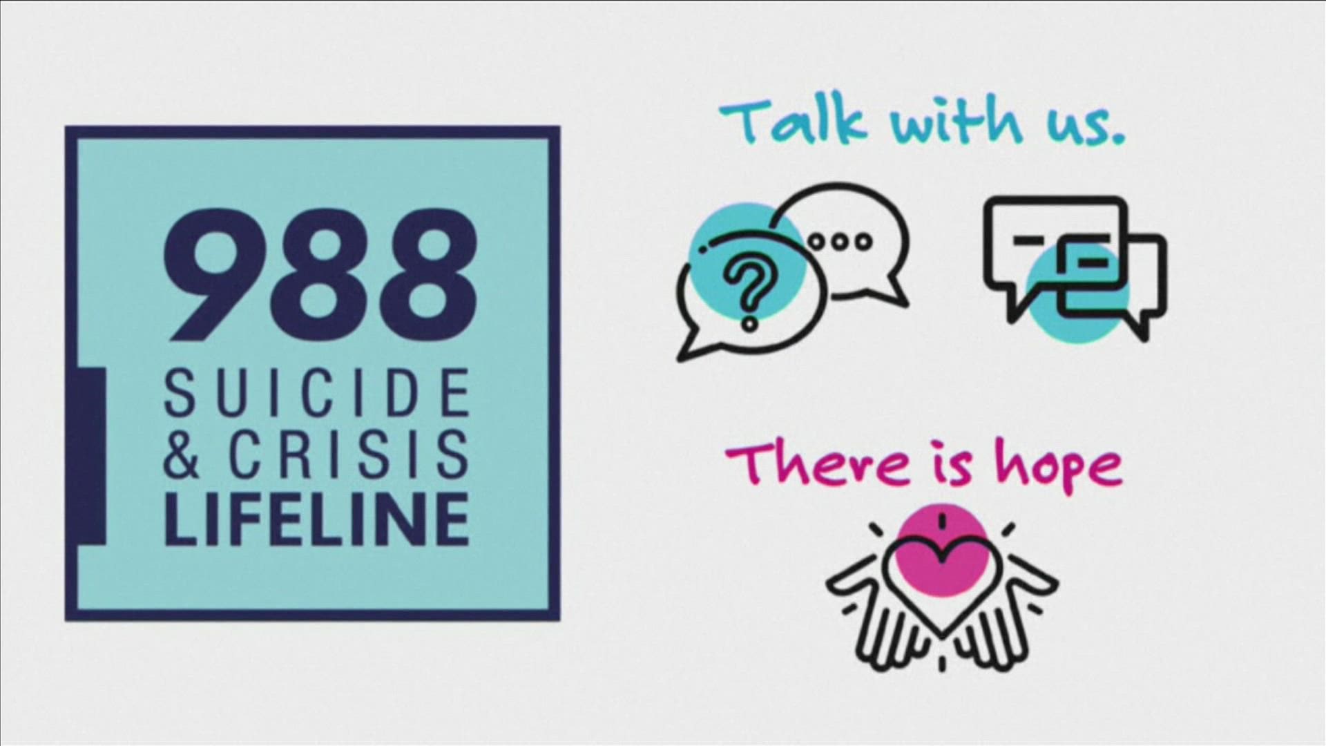 Trained mental health professionals are now available nationwide at 9-8-8. This service does not involve police and is free to use.