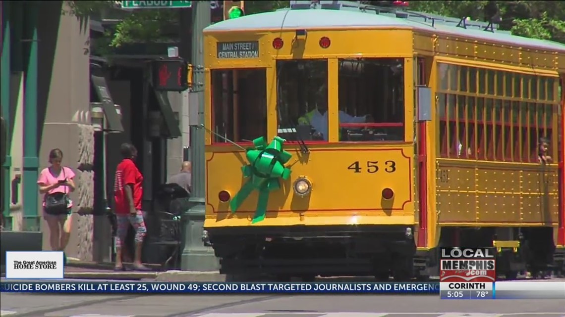 Ride the Downtown Memphis Trolley