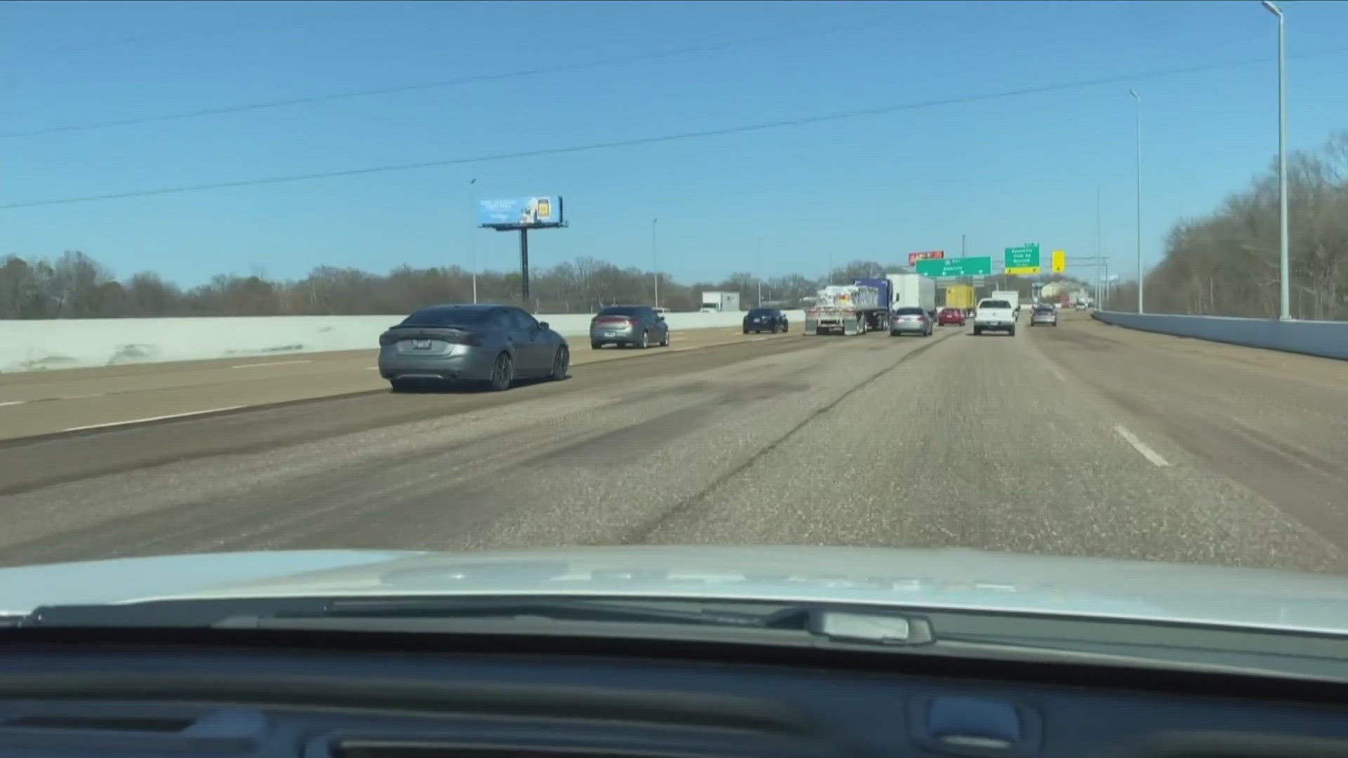 On Feb. 13, we reached out for an update from TDOT, who said they are hoping to fix the pavement in the coming weeks.
