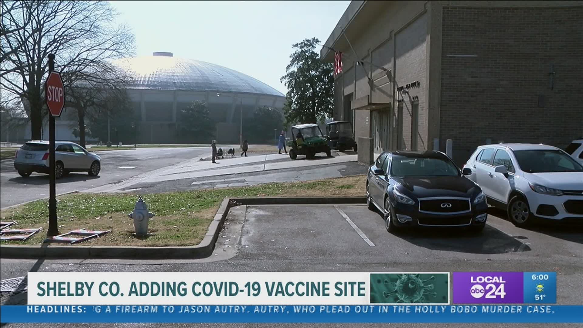 Meanwhile, Germantown Baptist Church is scheduled to open as a second regional vaccination site in Shelby County February 1, 2021.