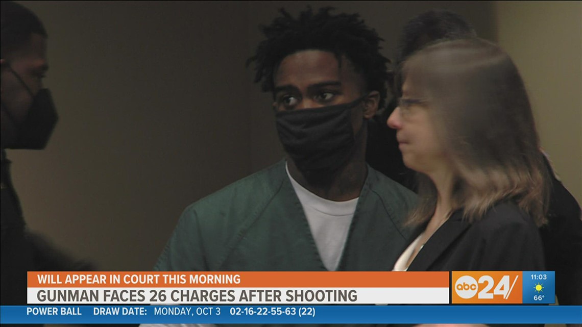 Memphis shooting spree suspect Ezekiel Kelly pleads not guilty to dozens of charges