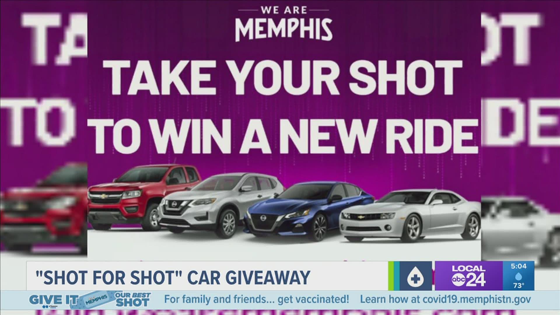 Shelby County announced the sweepstakes Tuesday. It runs through May 31st.