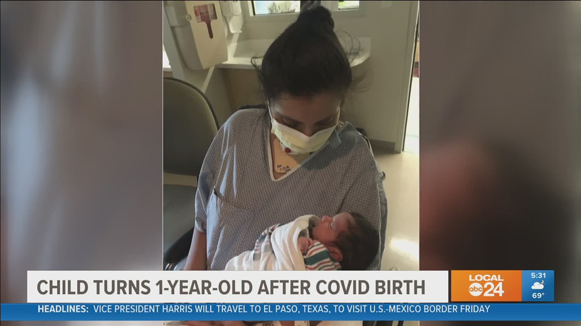 Susie Espinoza gave birth to her fourth child, Brandon, while in a medically induced coma after getting sick with COVID-19