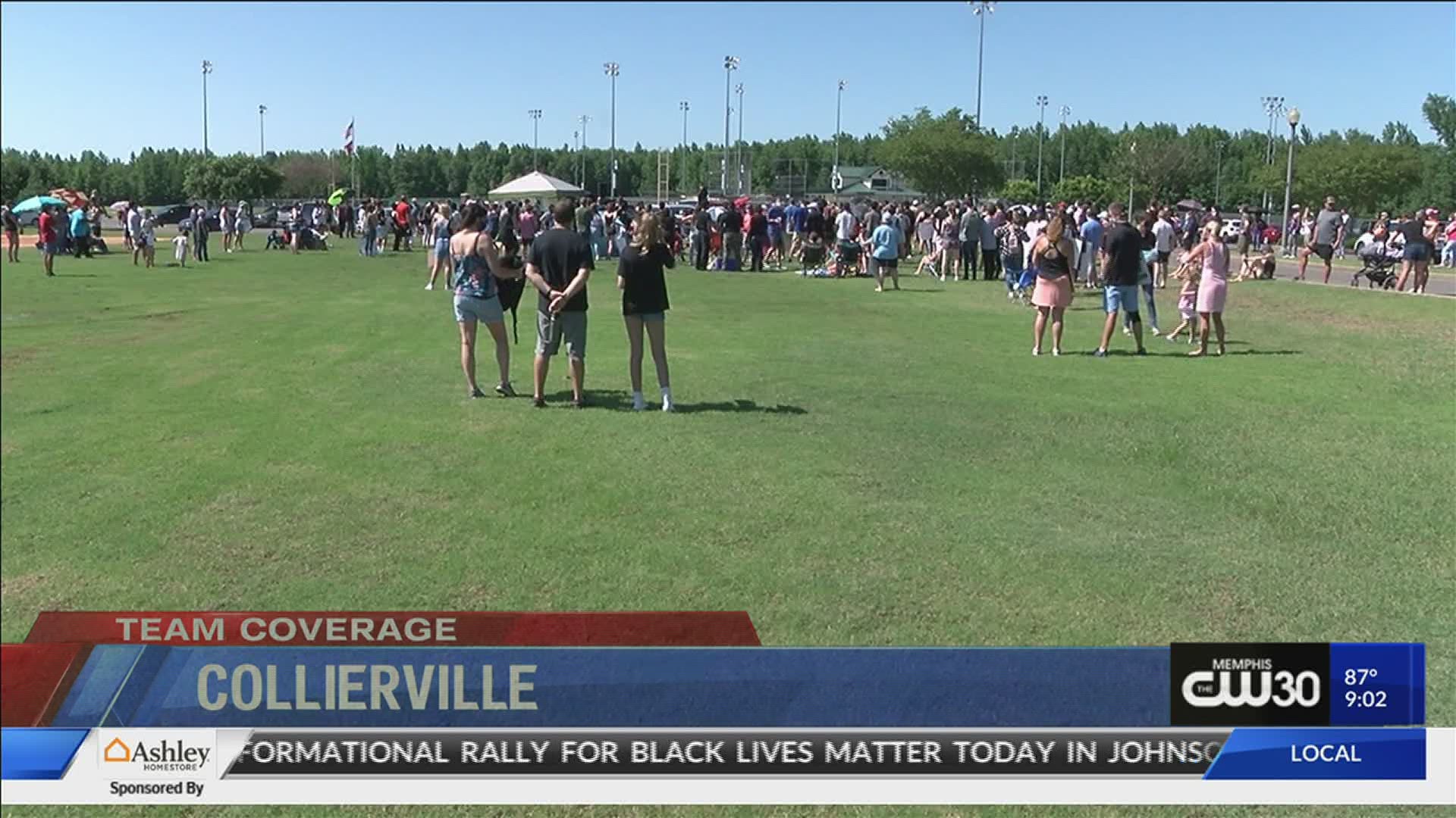 BLM makes their voices heard in Collierville