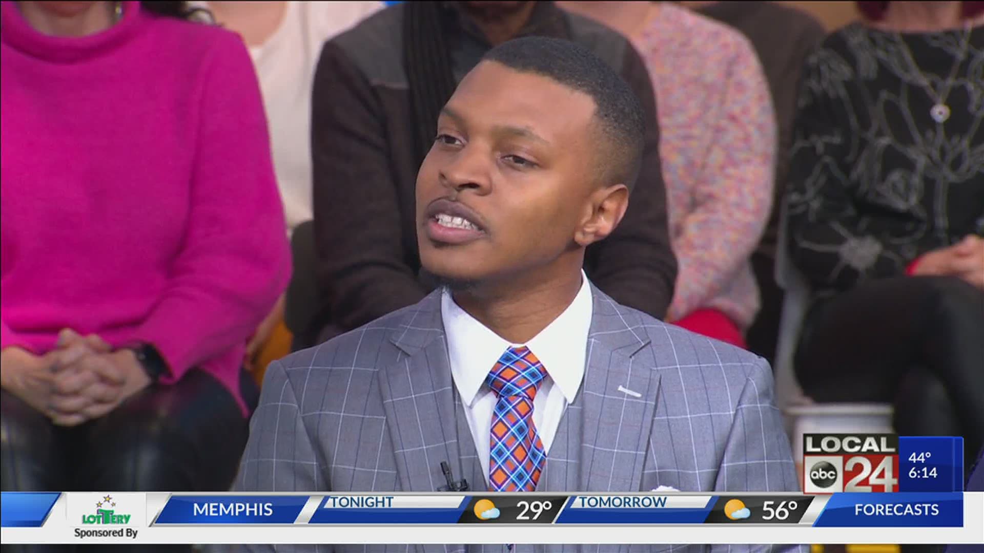 Dacavien Reeves shares his inspirational story on Good Morning America.