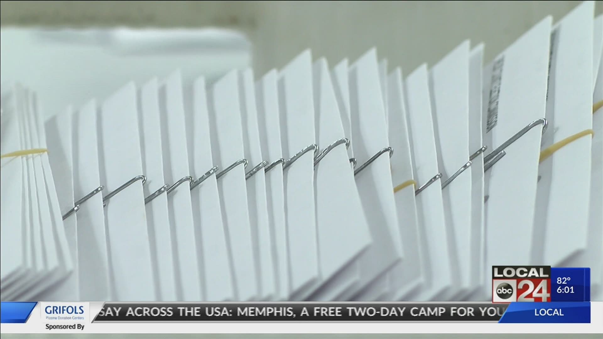 Around 5,000 such ballots went out Wednesday, tens of thousands additional requests expected in coming weeks.