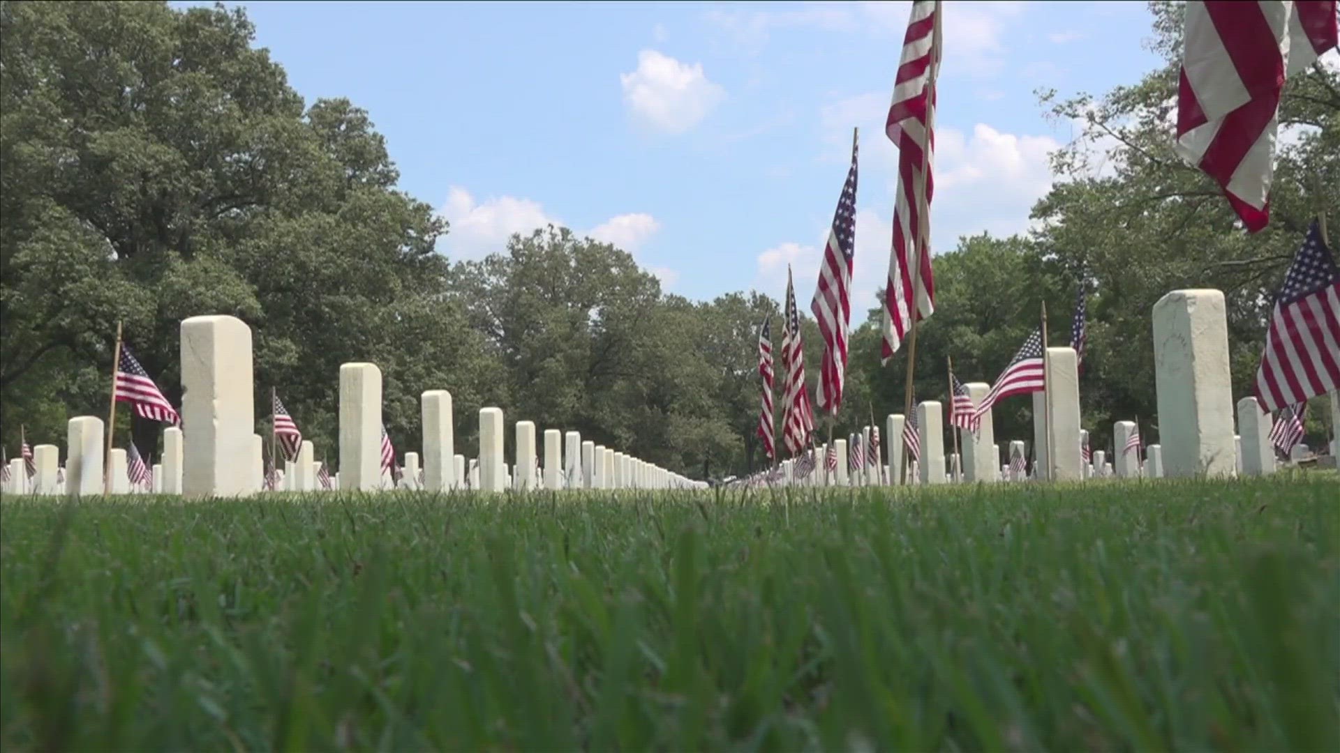 Speakers at the Memphis National Cemetery highlighted the enduring achievement and sacrifice of the nation's fallen.