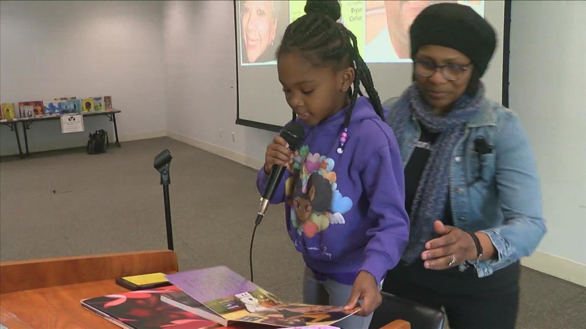 The Benjamin Hooks Library invited kids out to discover new authors Saturday as part of ‘Our Stories Matter, the 5th Annual African American Read-In.’