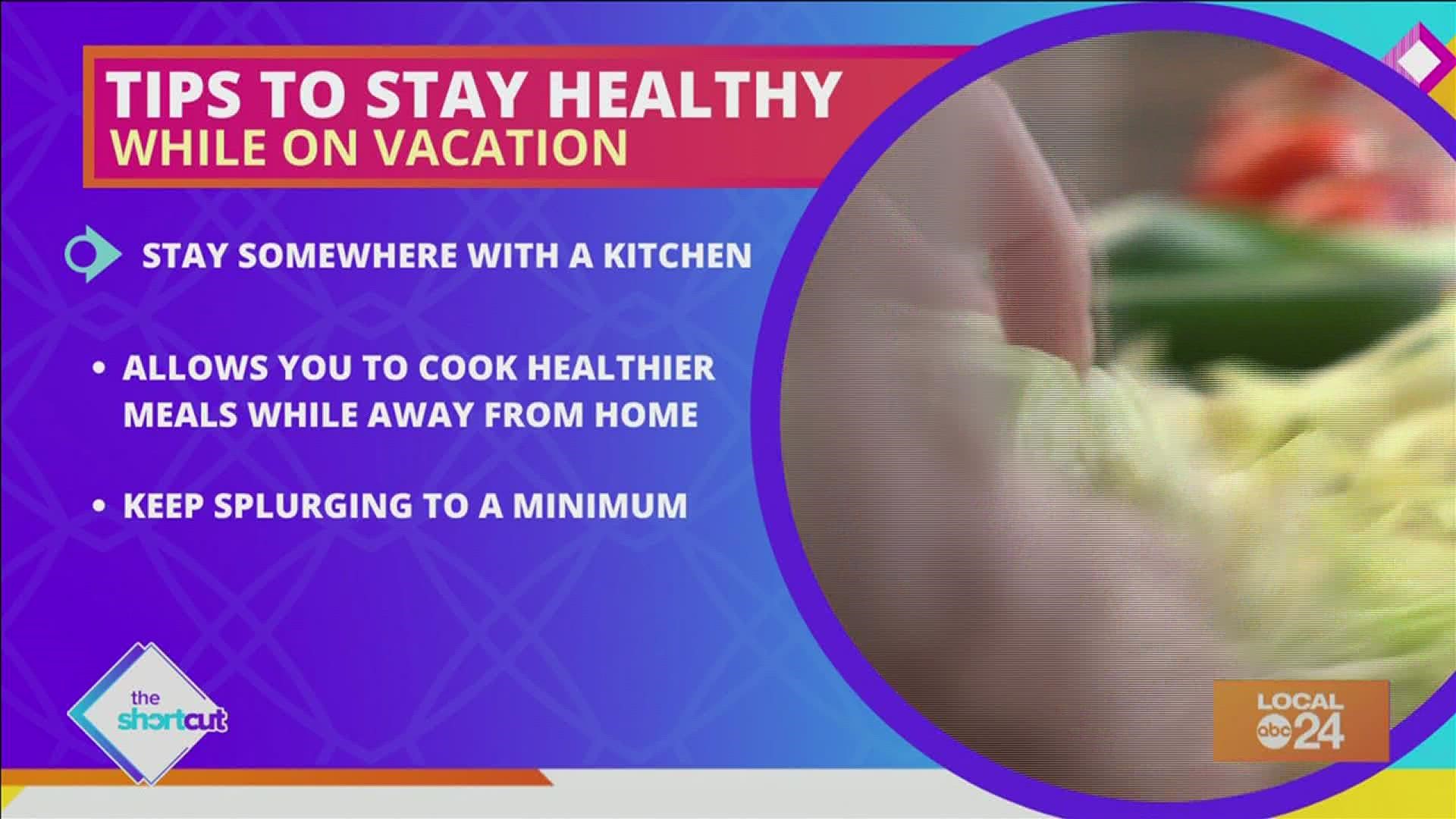 Looking to stay healthy while on vacation? Try out these "Shortcut" tips! Courtesy of Memphis lifestyle host Sydney Neely!