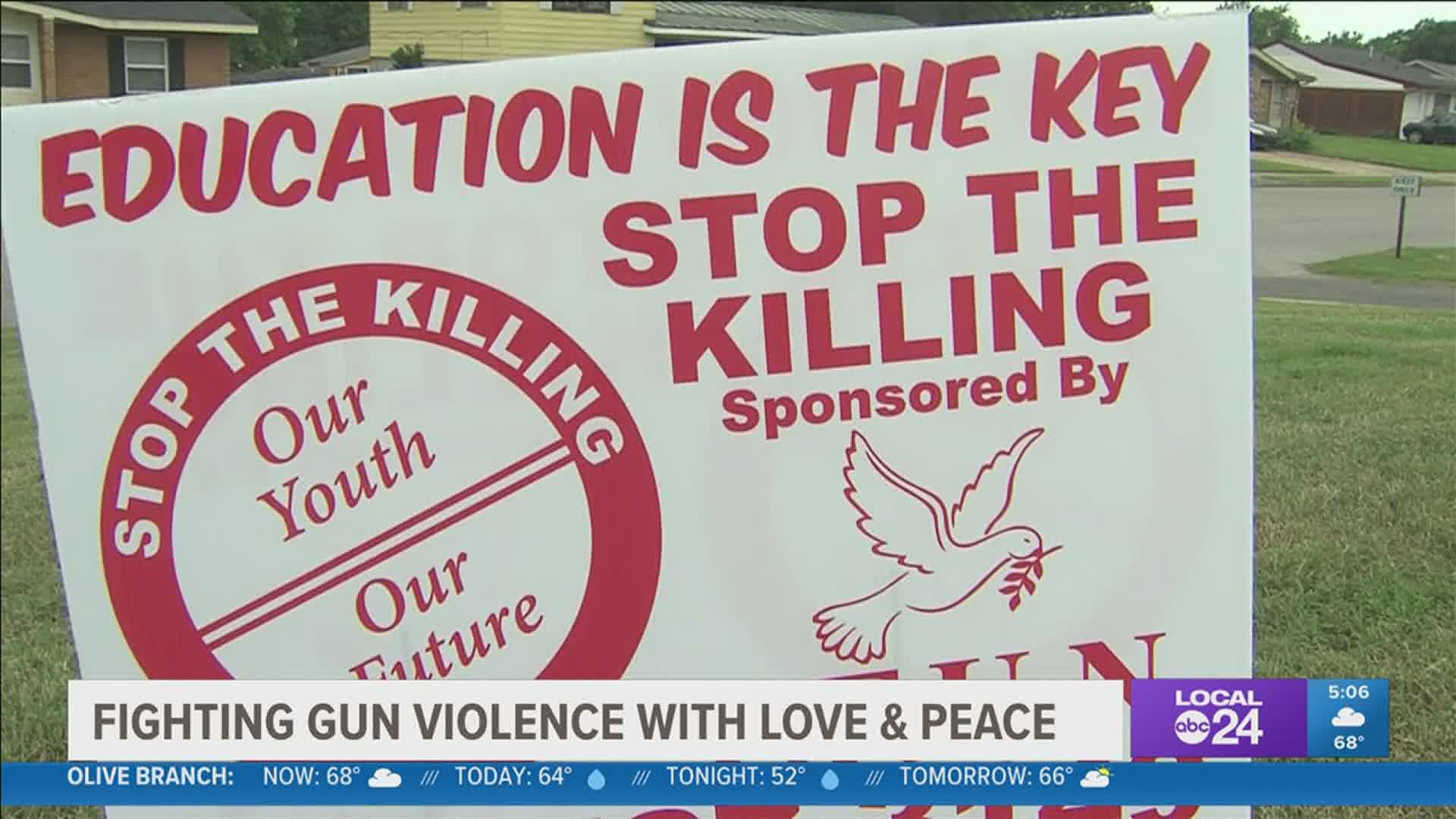 The Love and Peace event will be Saturday from 9:00 a.m. to 2:00 p.m. at Mount Vernon Baptist Church on Parkrose Road.
