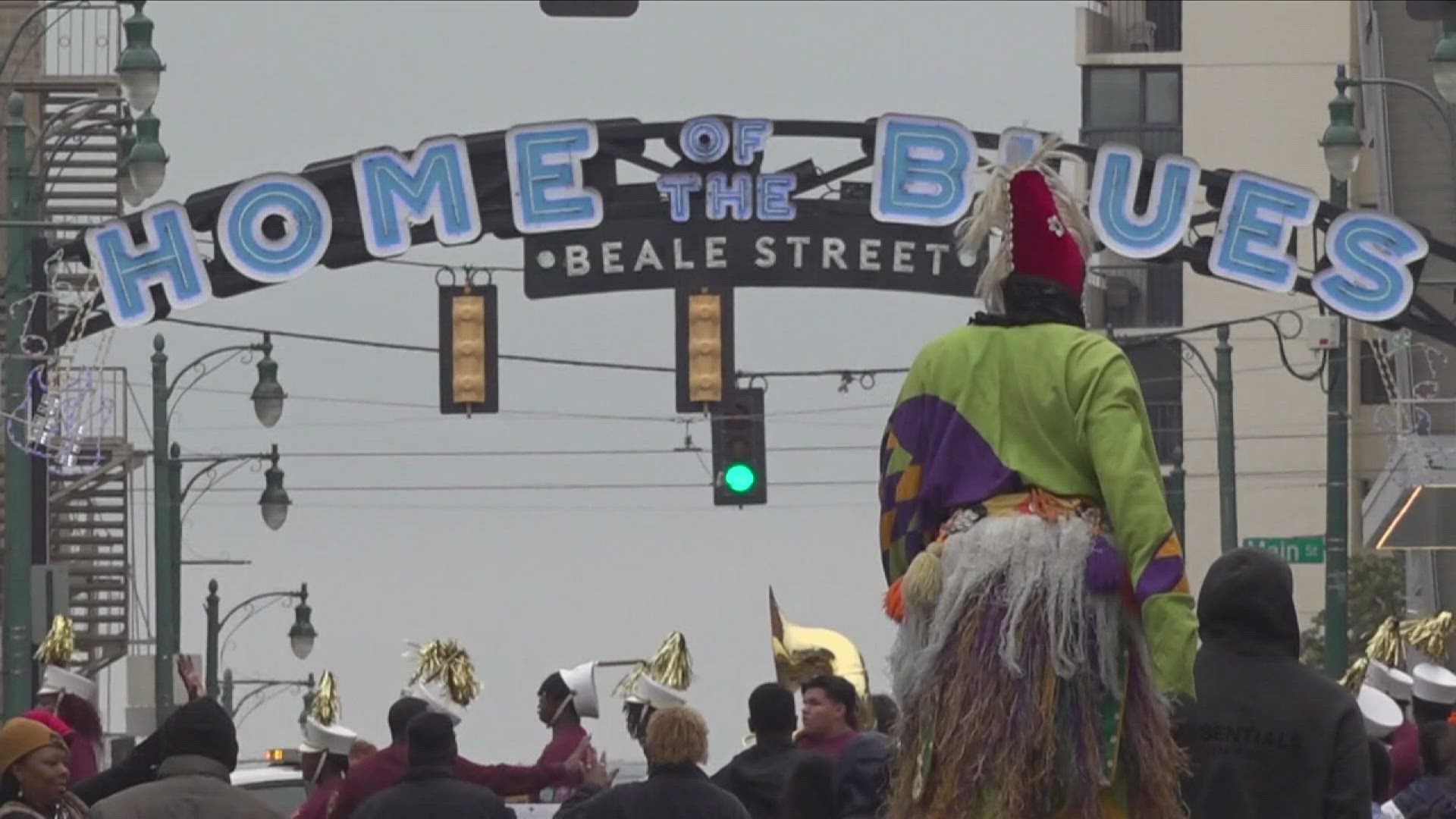 The 37th annual Africa in April Festival kicked off with a parade on Beale Street.