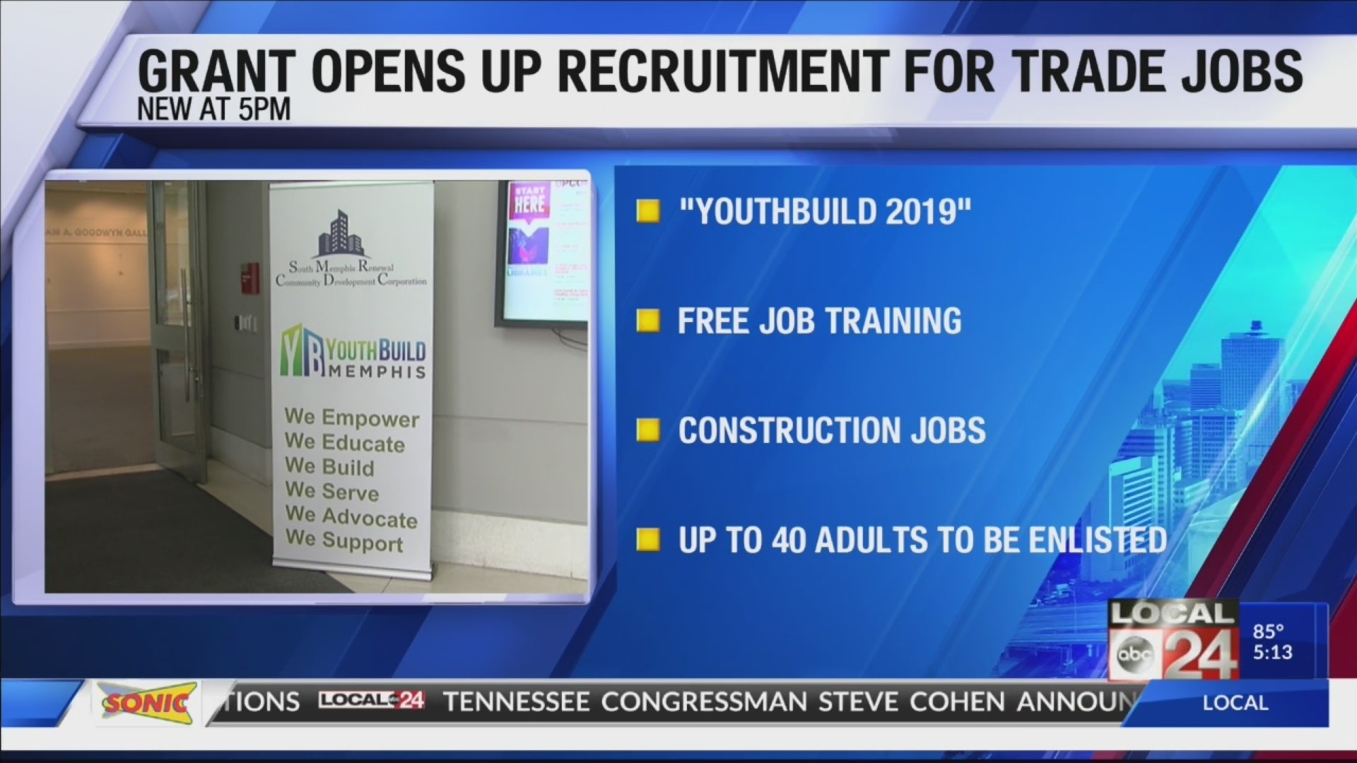 New Memphis program pushes young adults to pursue construction trade jobs with free training