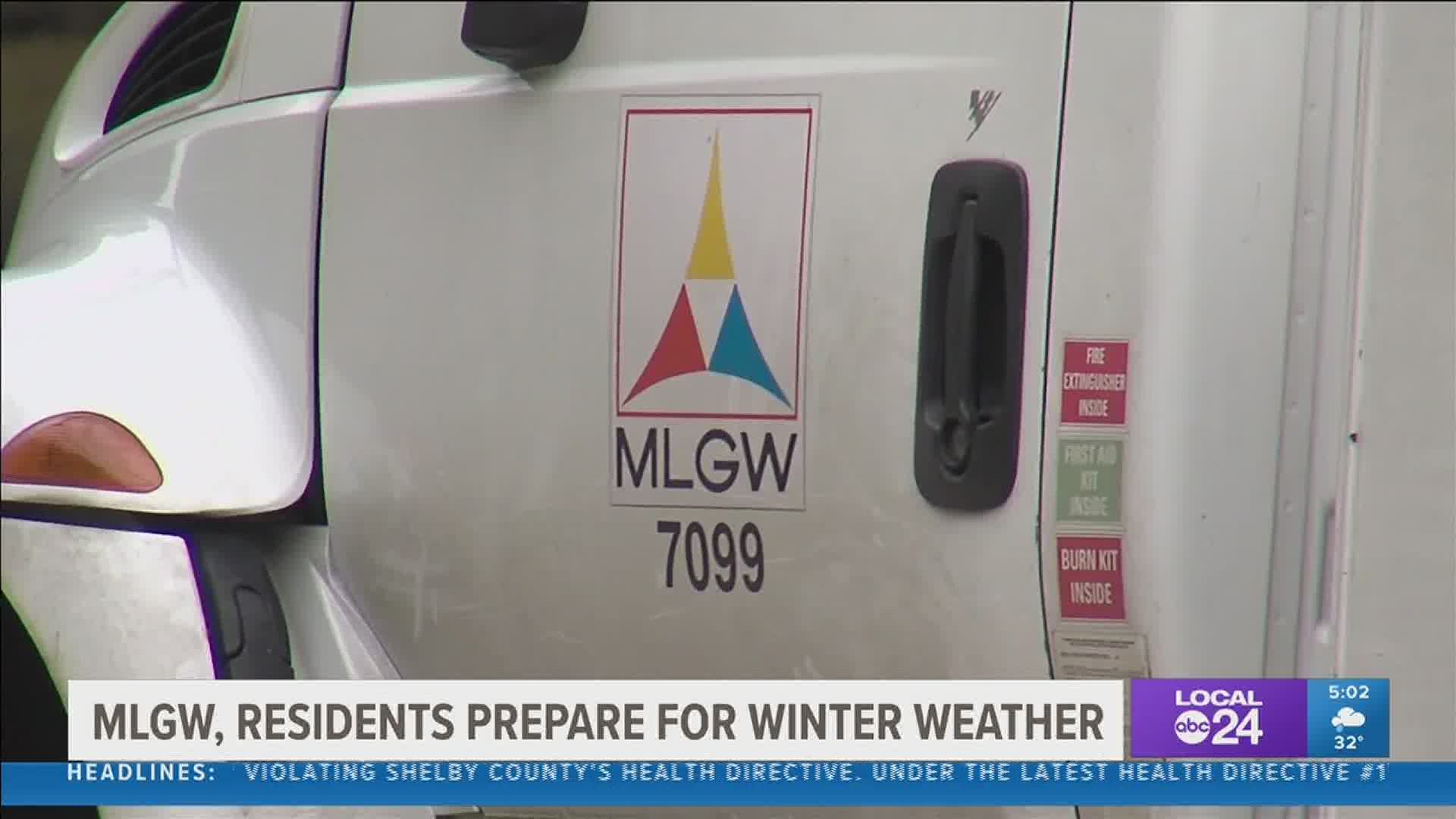 Ice accumulation on power lines and trees could cause major power outages. Teams are on standby should that happen.