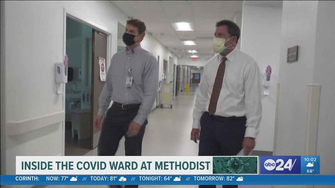 ABC 24 News given rare access inside COVID ICU ward at Methodist - Vimarsana News
