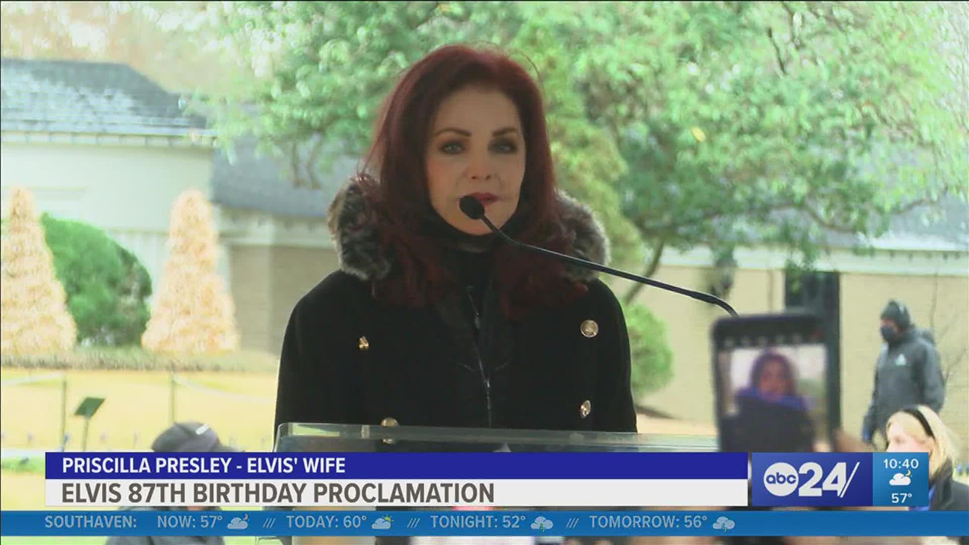 Saturday would have been Elvis Presley's 87th birthday and Graceland had its annual birthday celebration weekend.