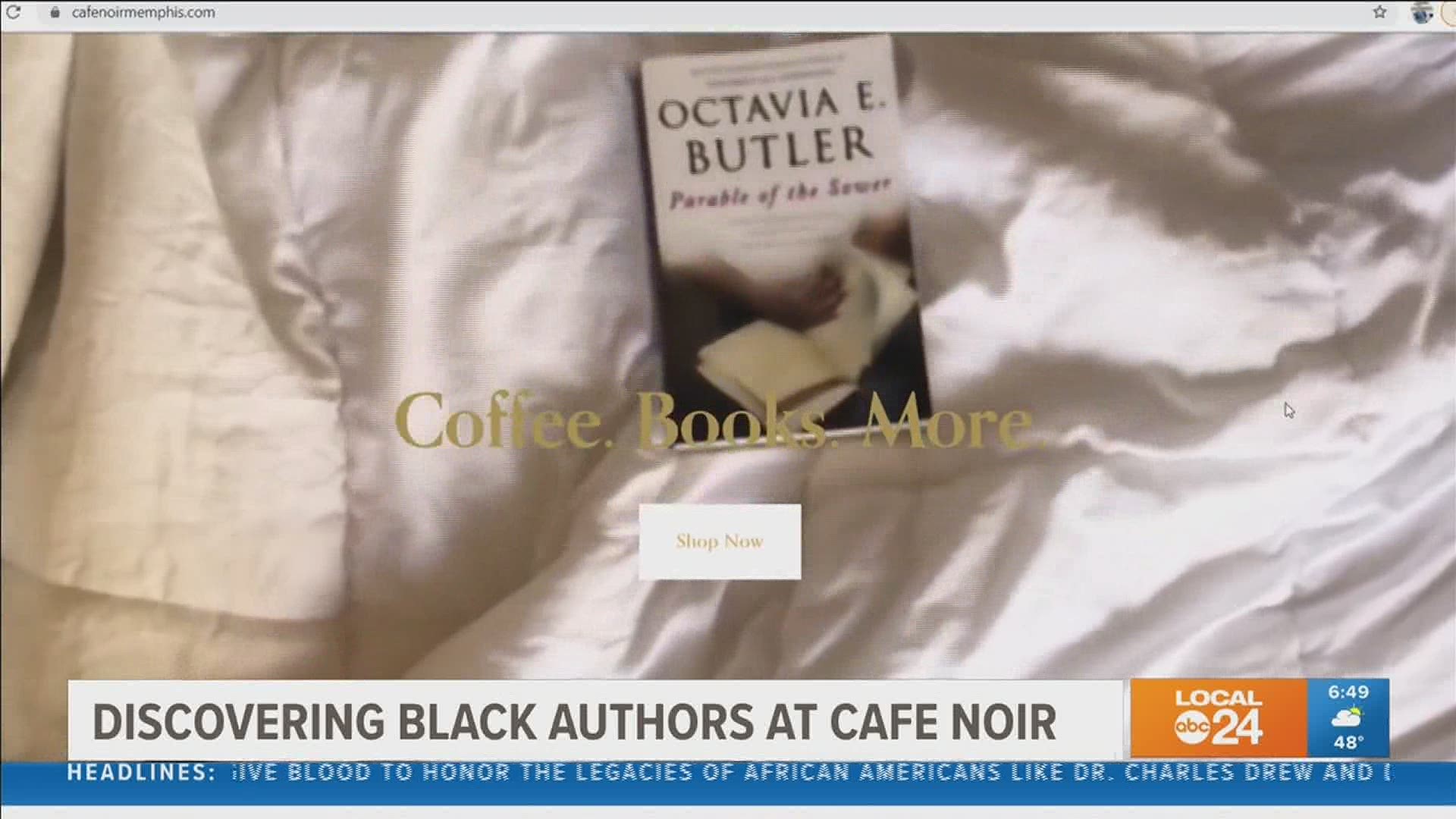 Cafe Noir is an online book store that sells books by  Black, PoC and LGBTQ+ authors