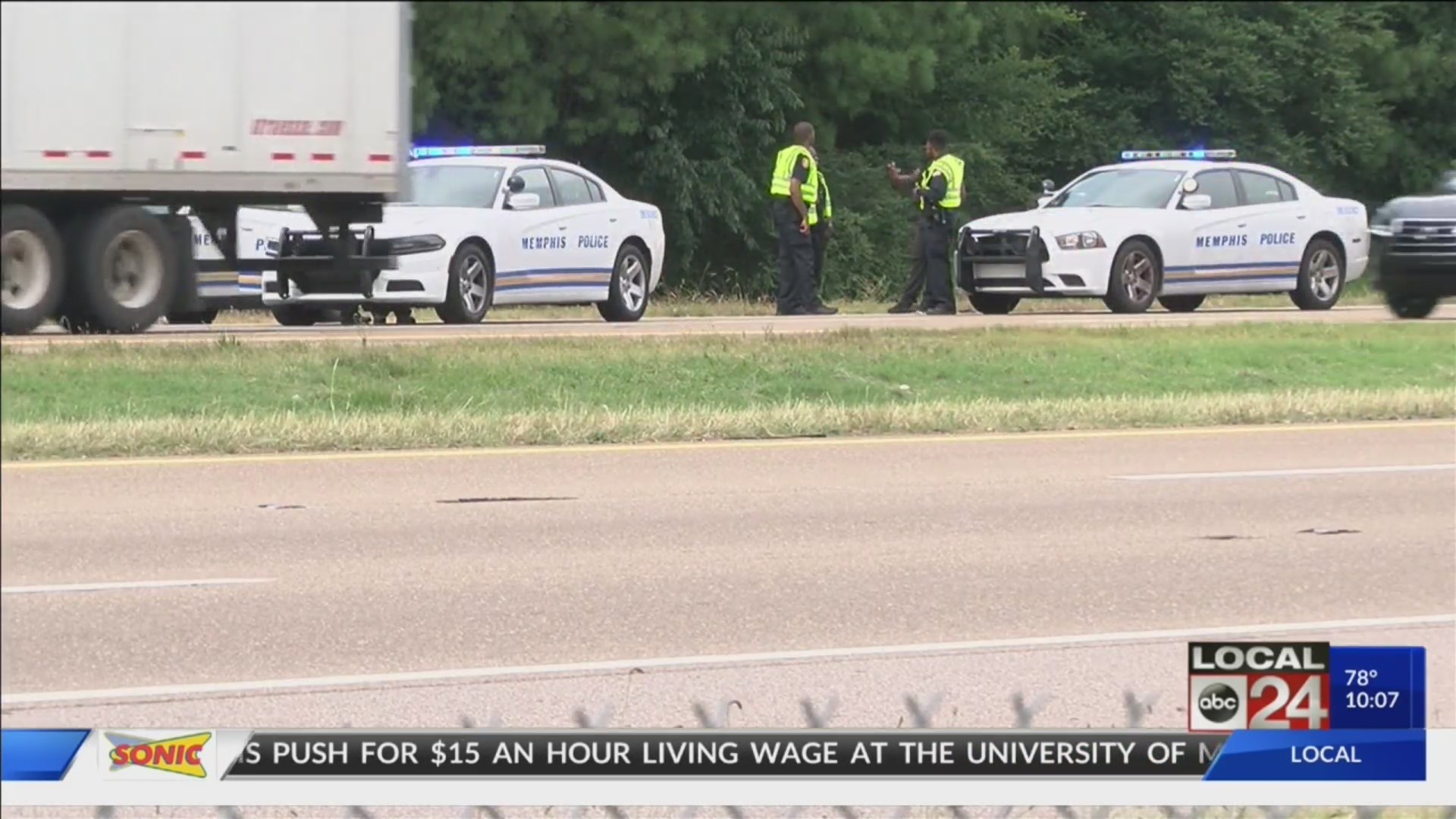 Man injured in shooting that led to backup on I-240