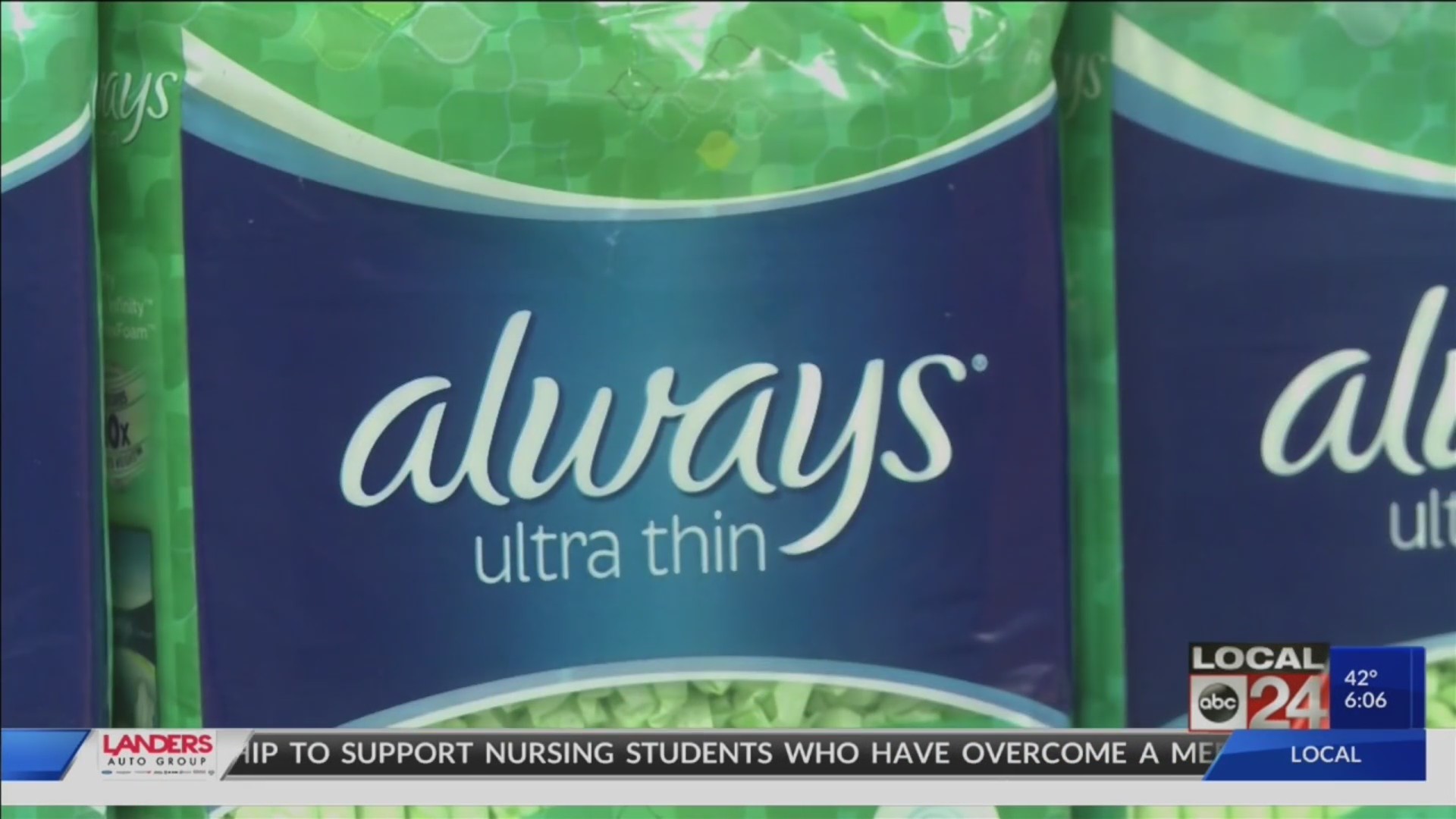 Tampon tax break faces resistance in Tennessee