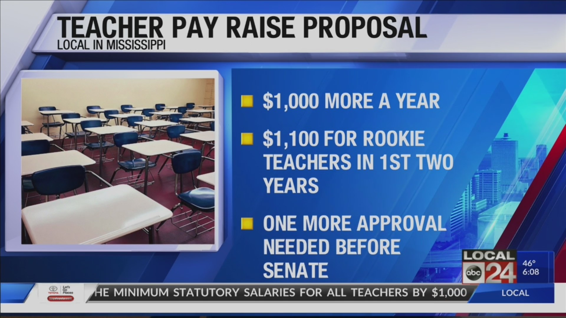 Mississippi teacher pay raise proposal is moving forward