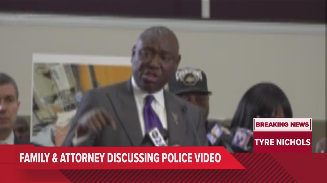 Ben Crump Memphis Police Chief C.J. Davis 'not proud' of what was on