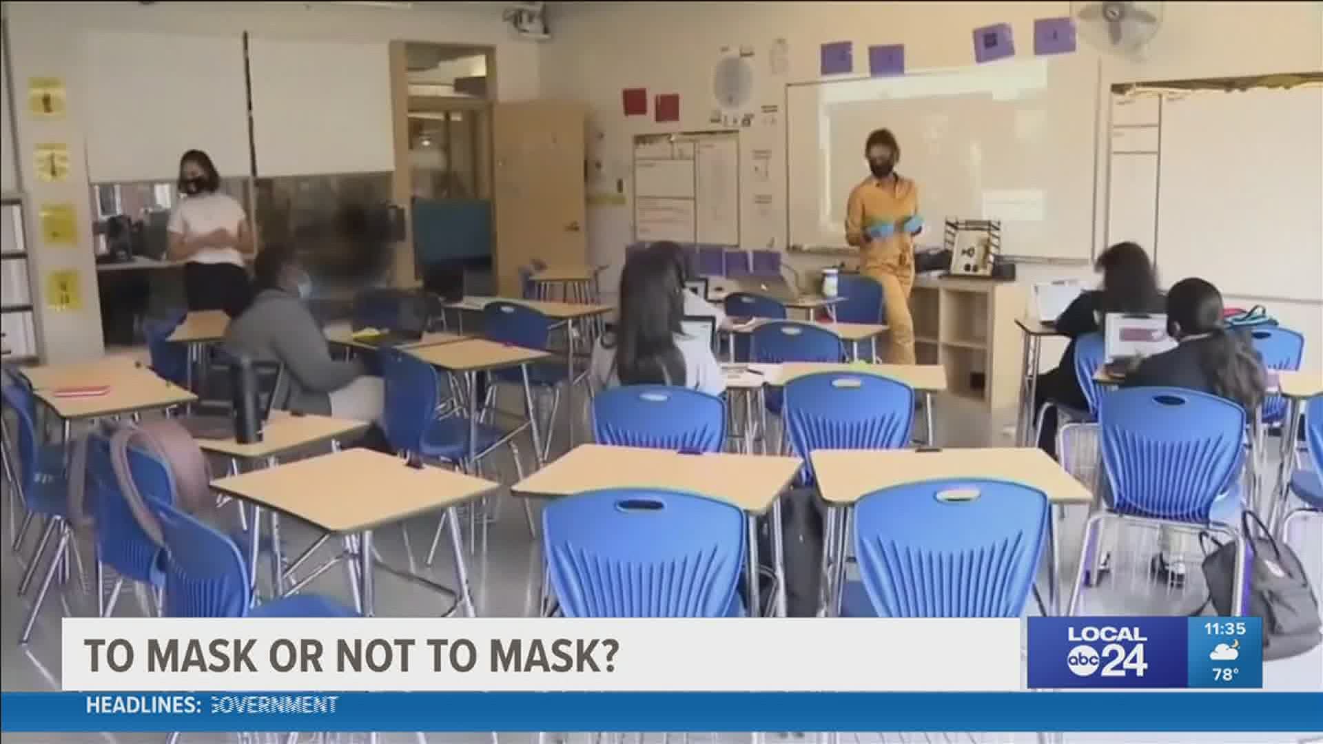Doctors and scientists say masks are essential, especially at school and especially in areas like the Mid-South where vaccination rates are low.