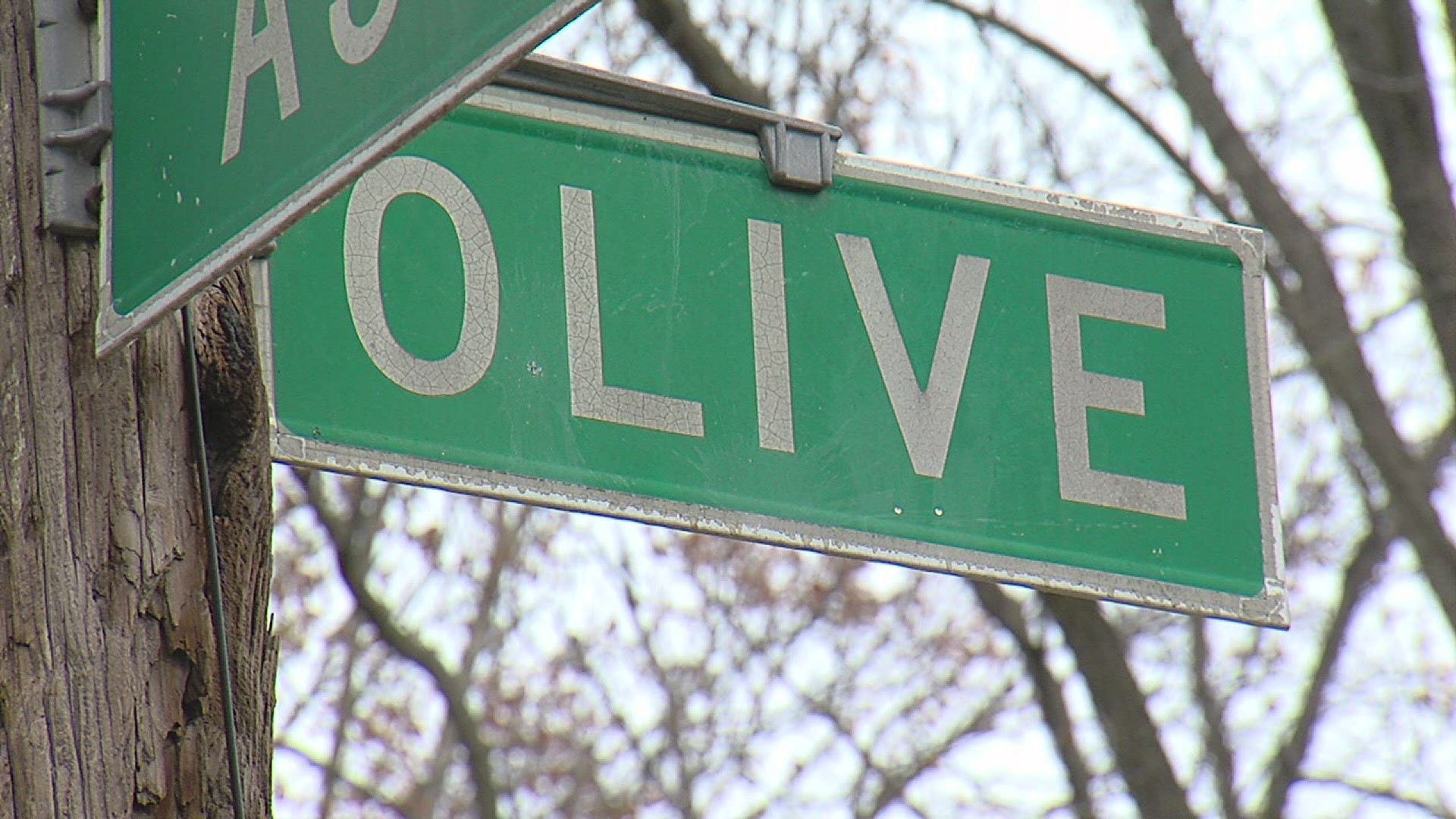 Police were called to the scene on East Olive Avenue about 10:30 a.m. Friday.