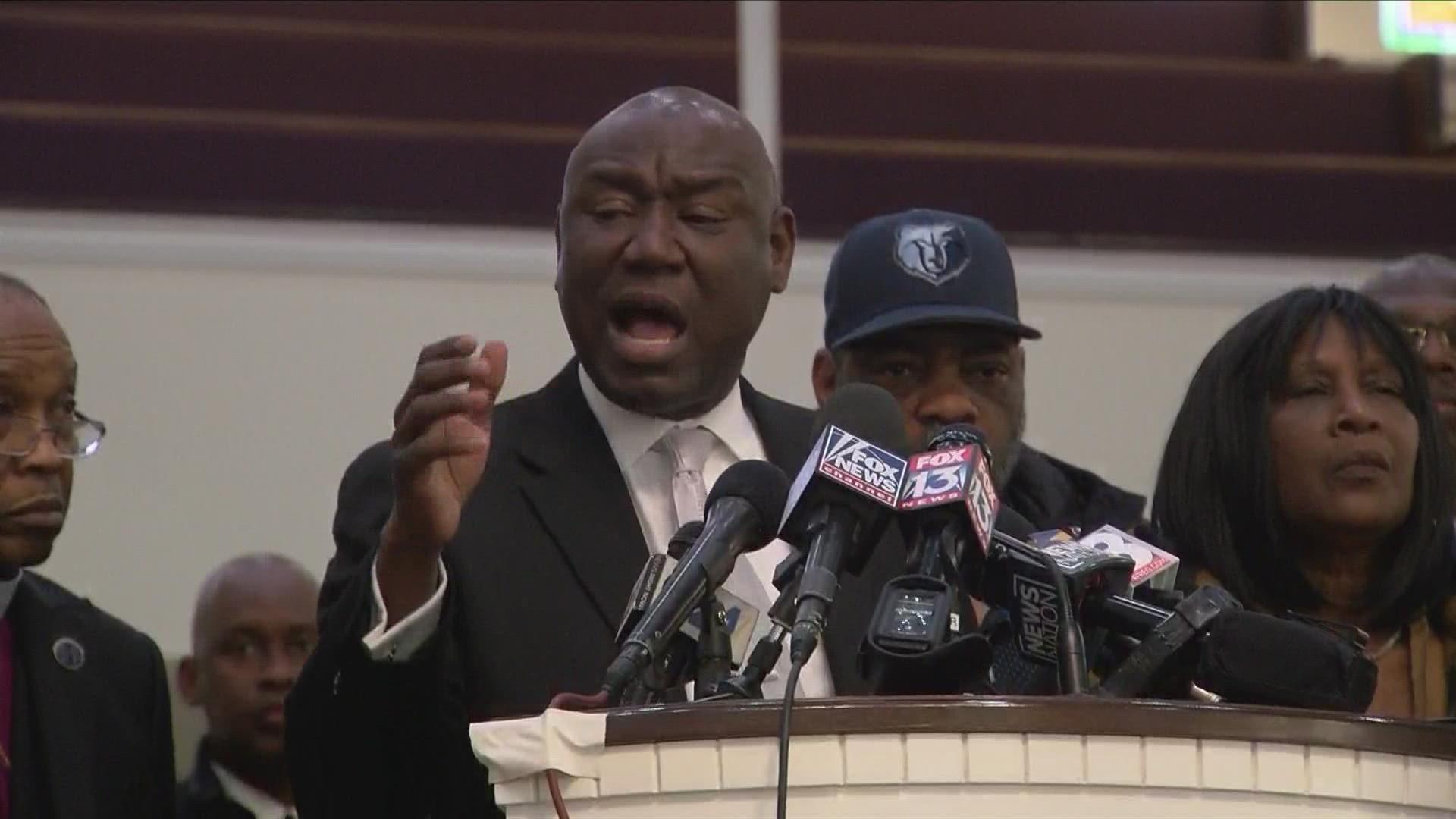 The family of Tyre Nichols and Attorney Ben Crump are calling for "Tyre's Law" to be made, enforcing more accountability in an officer's duty to intervene.