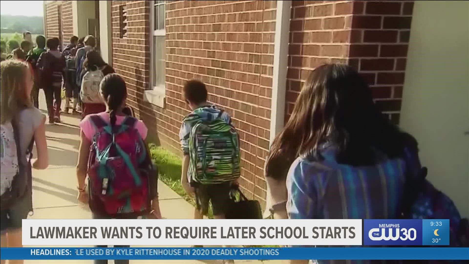 Rep. John Clemmons filed a bill this week and said schools across the Volunteer State should return to an 8 a.m. to 3 p.m. school day.
