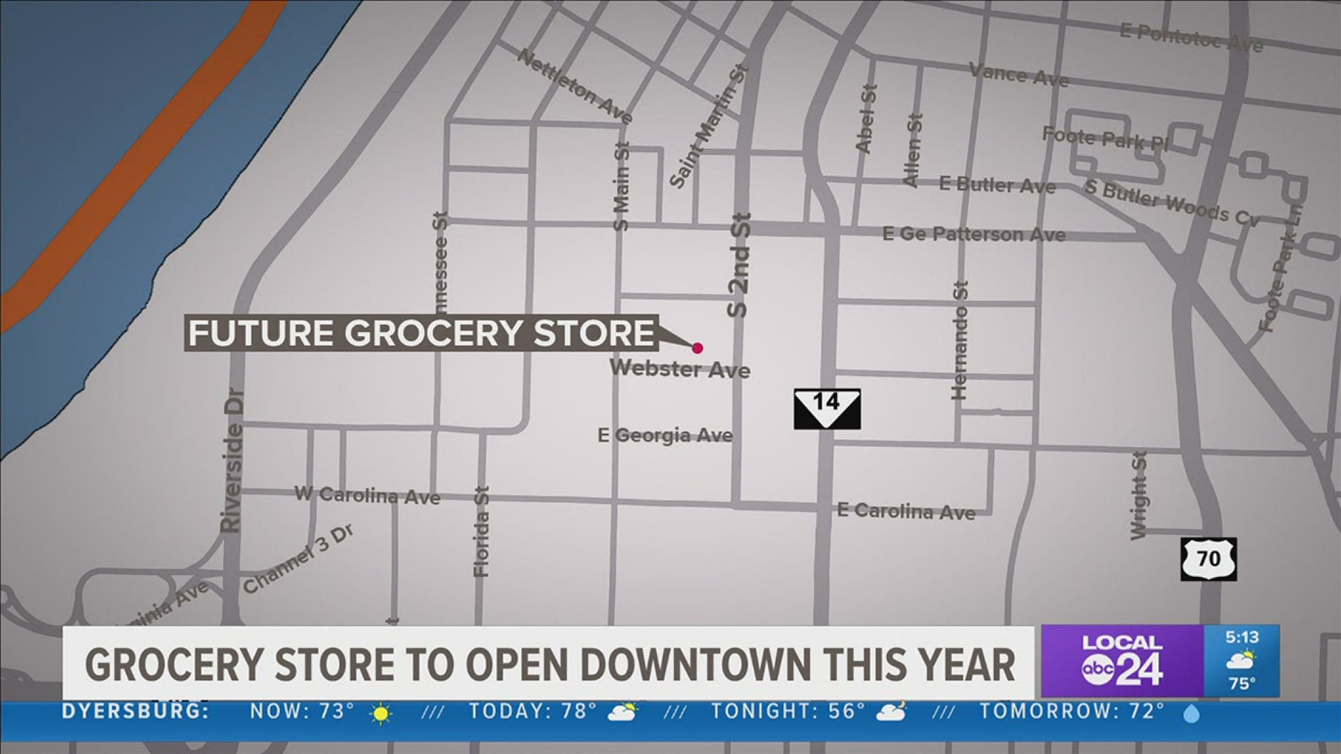 South Point Grocery is expected to open at 136 Webster Avenue near South Second Street later this year.