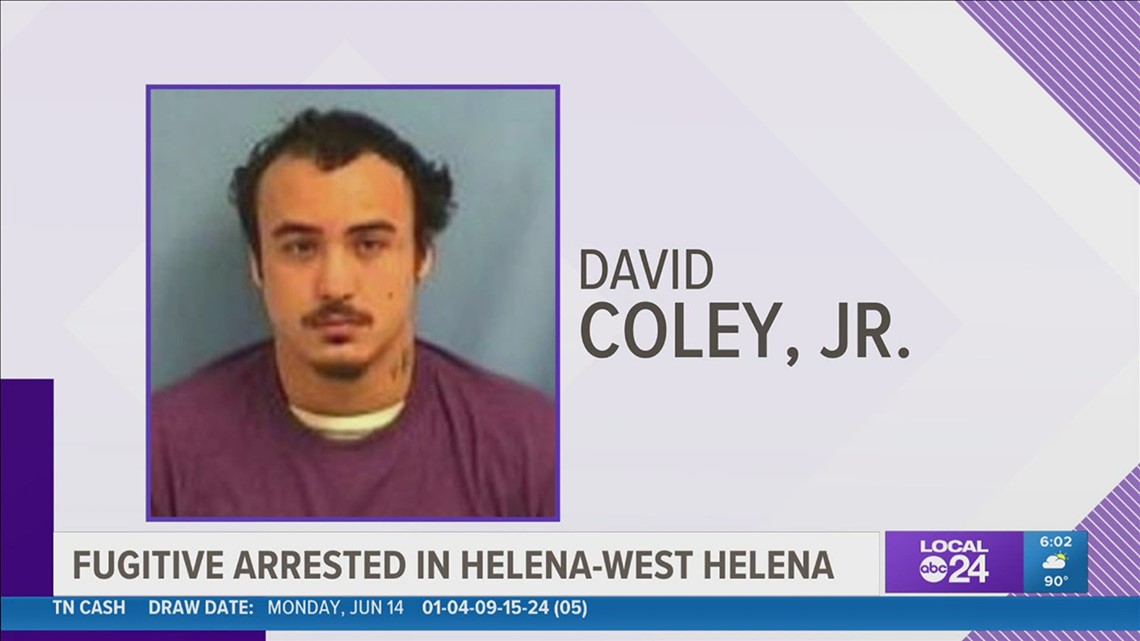 David Coley arrested in shooting death in HelenaWest Helena