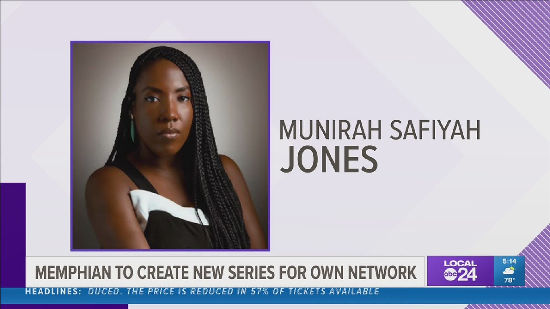 Munirah Safiyah Jones will develop the network's first animated series "The Mound," set in the historic black neighborhood during the 1980s.