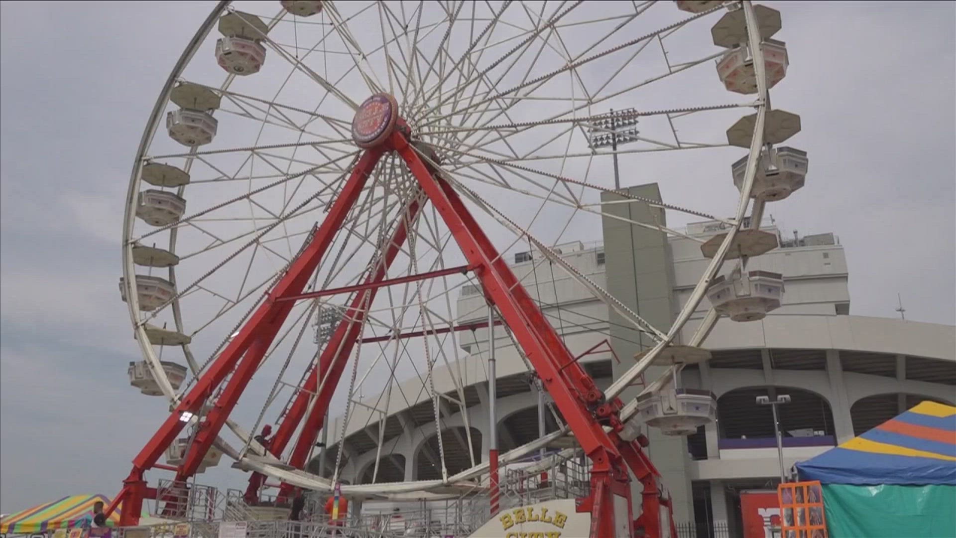 The 'Bluff City Fair' is back at Simmons Bank Liberty Stadium