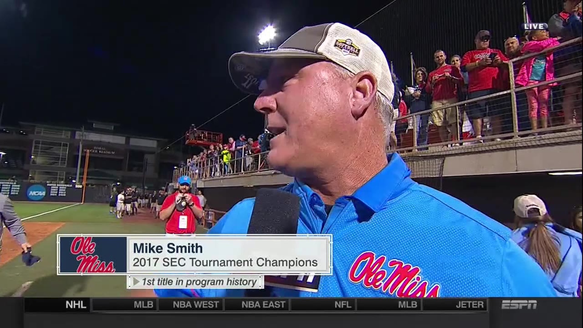 Ole Miss softball head coach placed on administrative leave