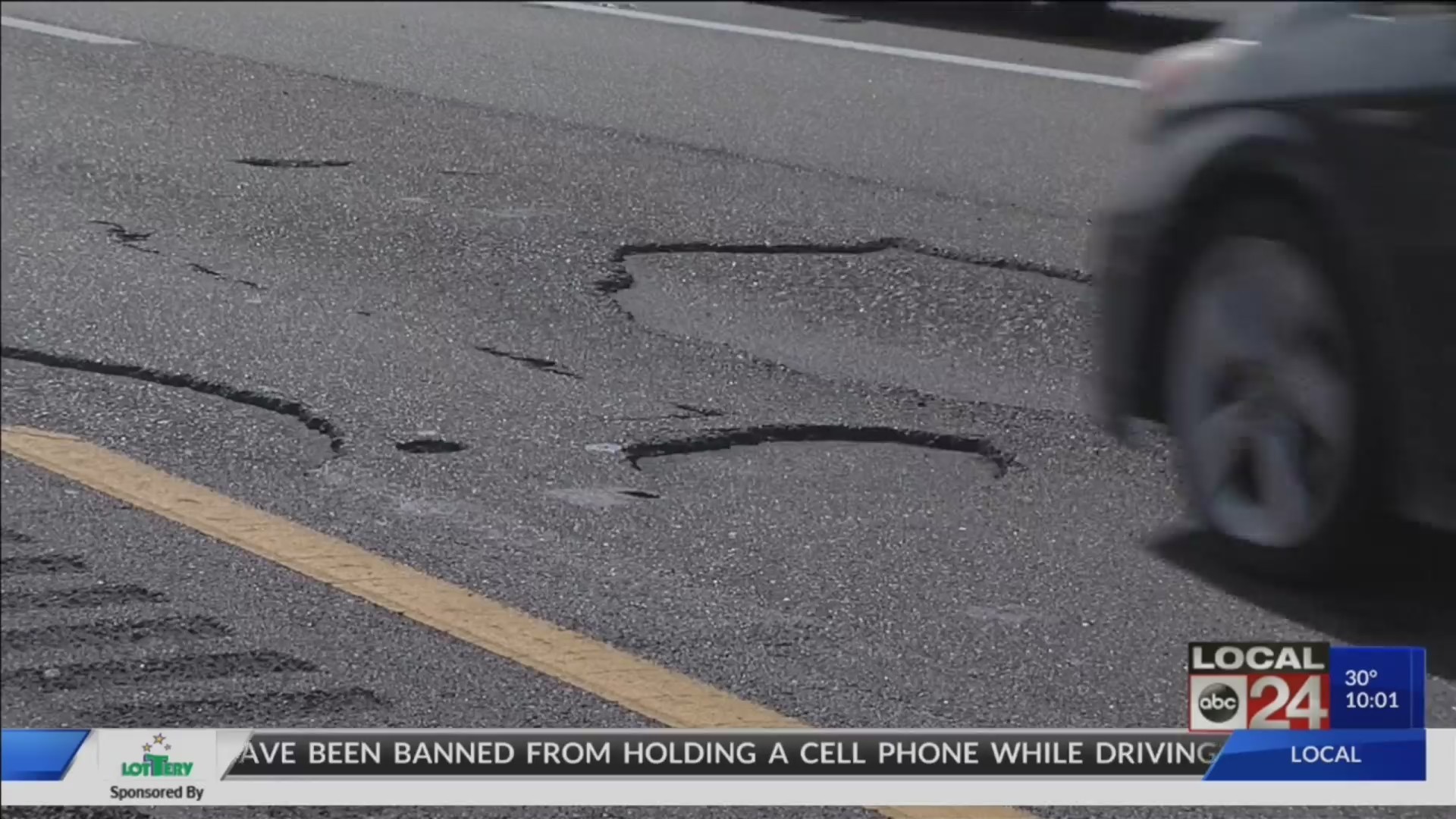 There's no love for Memphis potholes