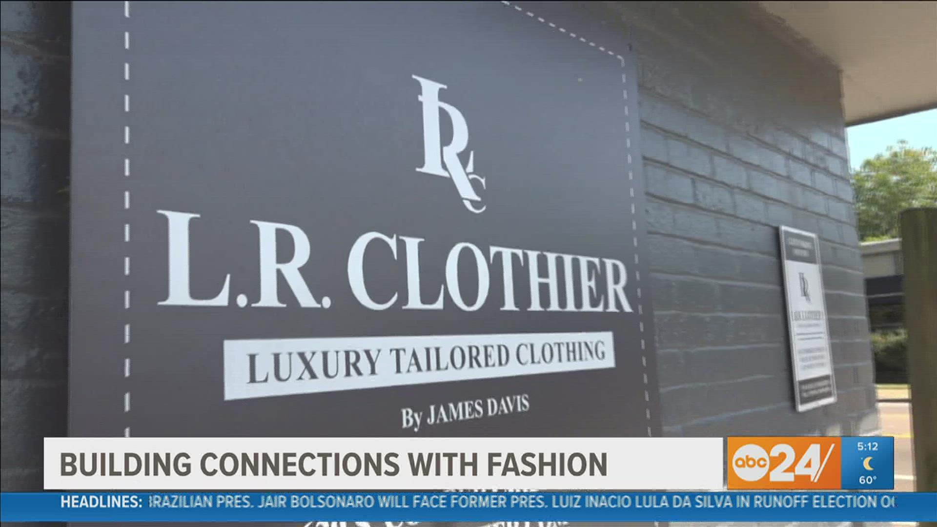 The founder of the men's luxury tailored clothing boutique L.R. Clothier boutique and the President of the organization also created the association to give back.