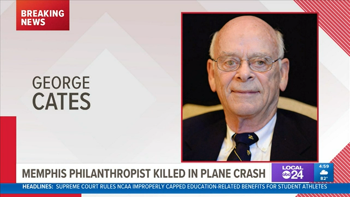 Memphis businessman Cates was killed in a small aircraft crash