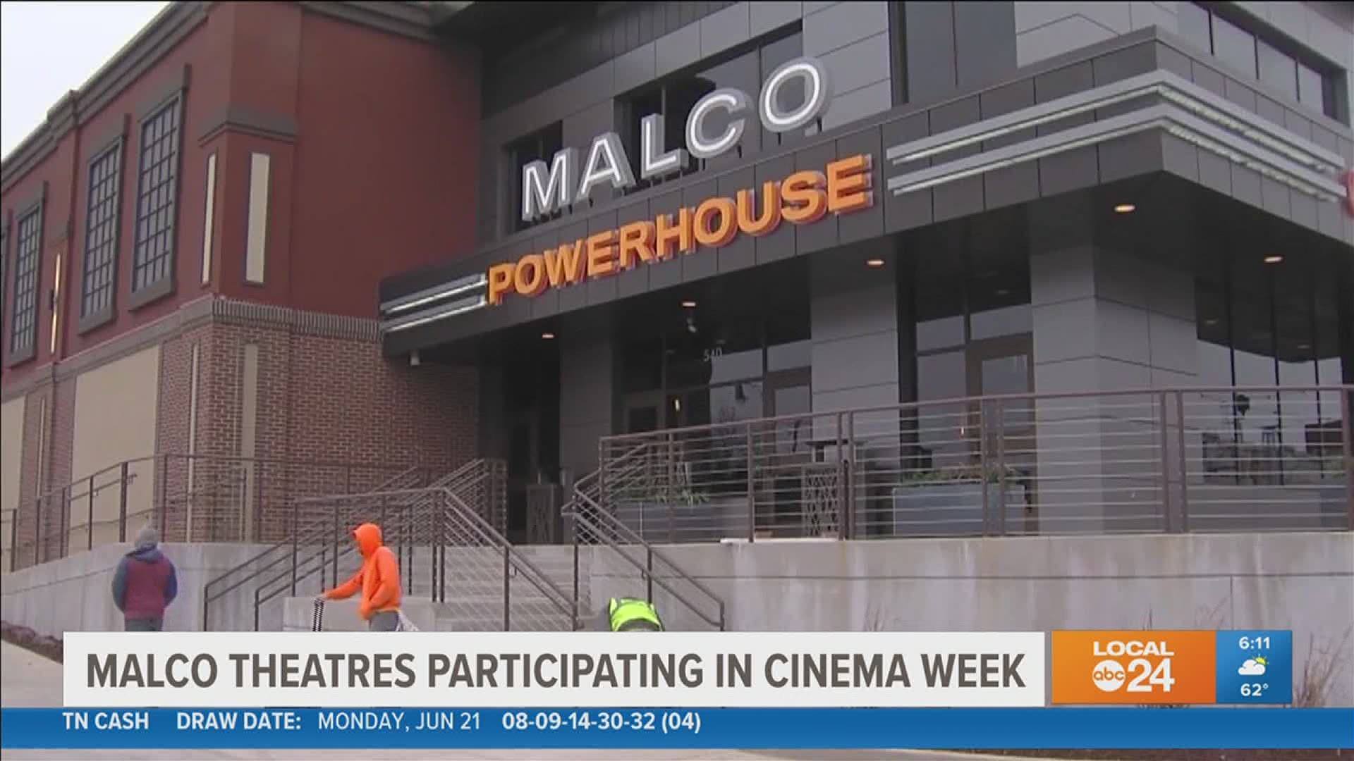 Malco Theatres will participate in the first Cinema Week with a deals and promotions to entice movie-going.