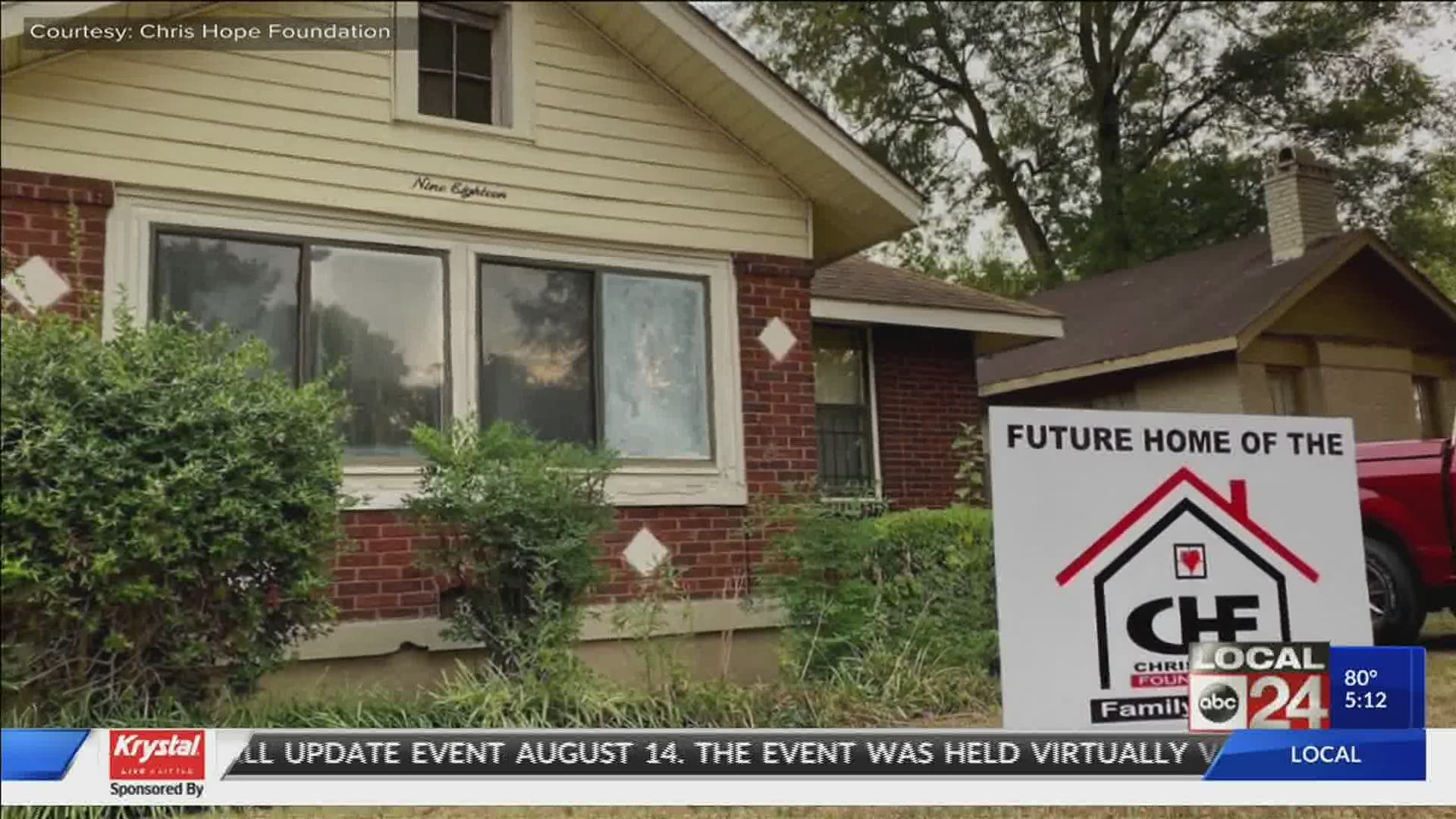 A new home will keep families together under one roof while their child is being cared for in Memphis.