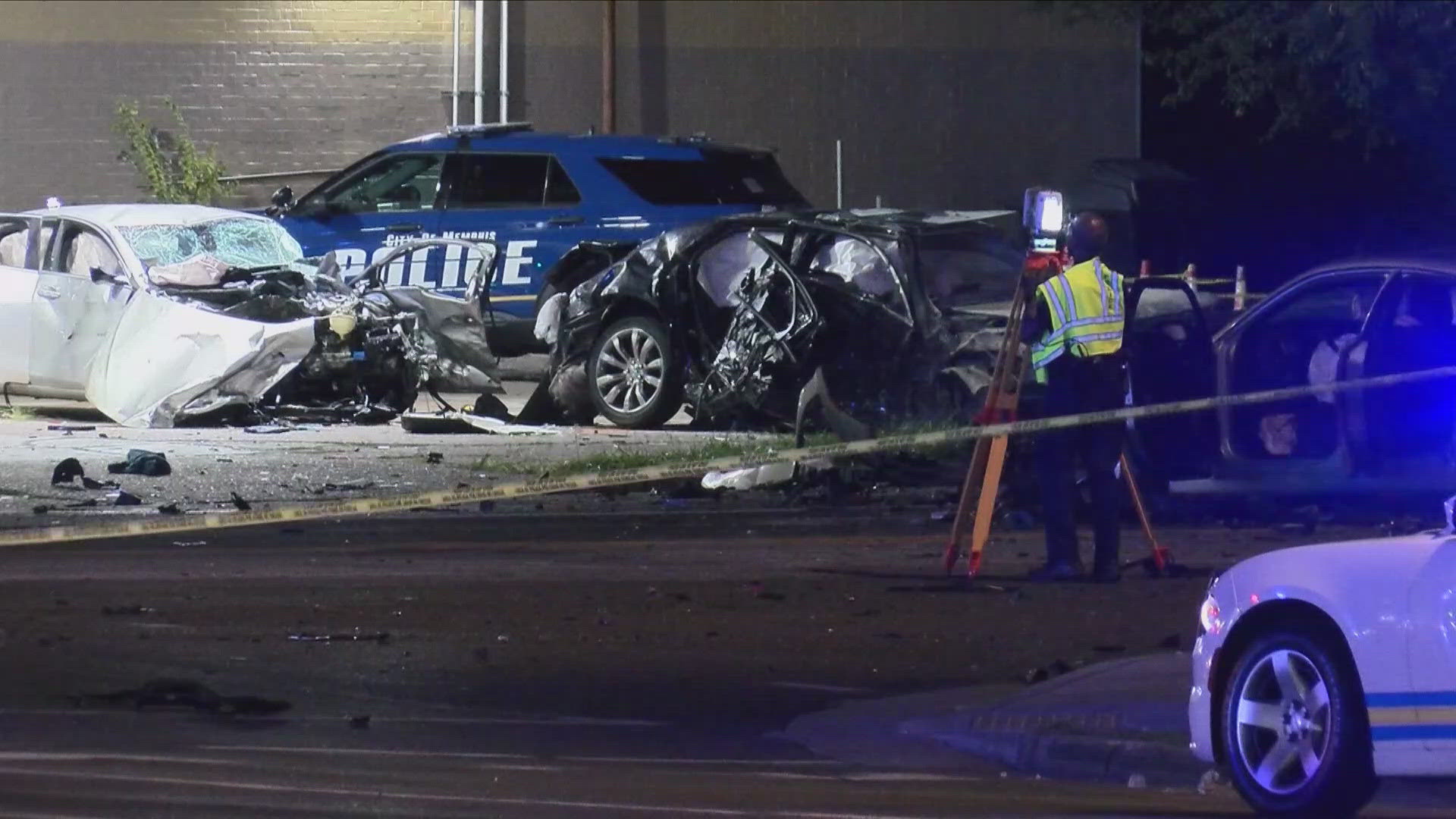 The wreck killed three people and hurt seven others at Kirby Parkway and Raines Road.