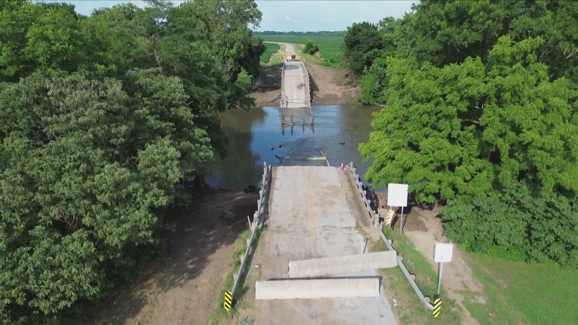 The Arkansas Department of Transportation (ARDOT) said Friday, June 28, 2024, that a bridge has collapsed in Coldwater, months after it was closed for repairs.