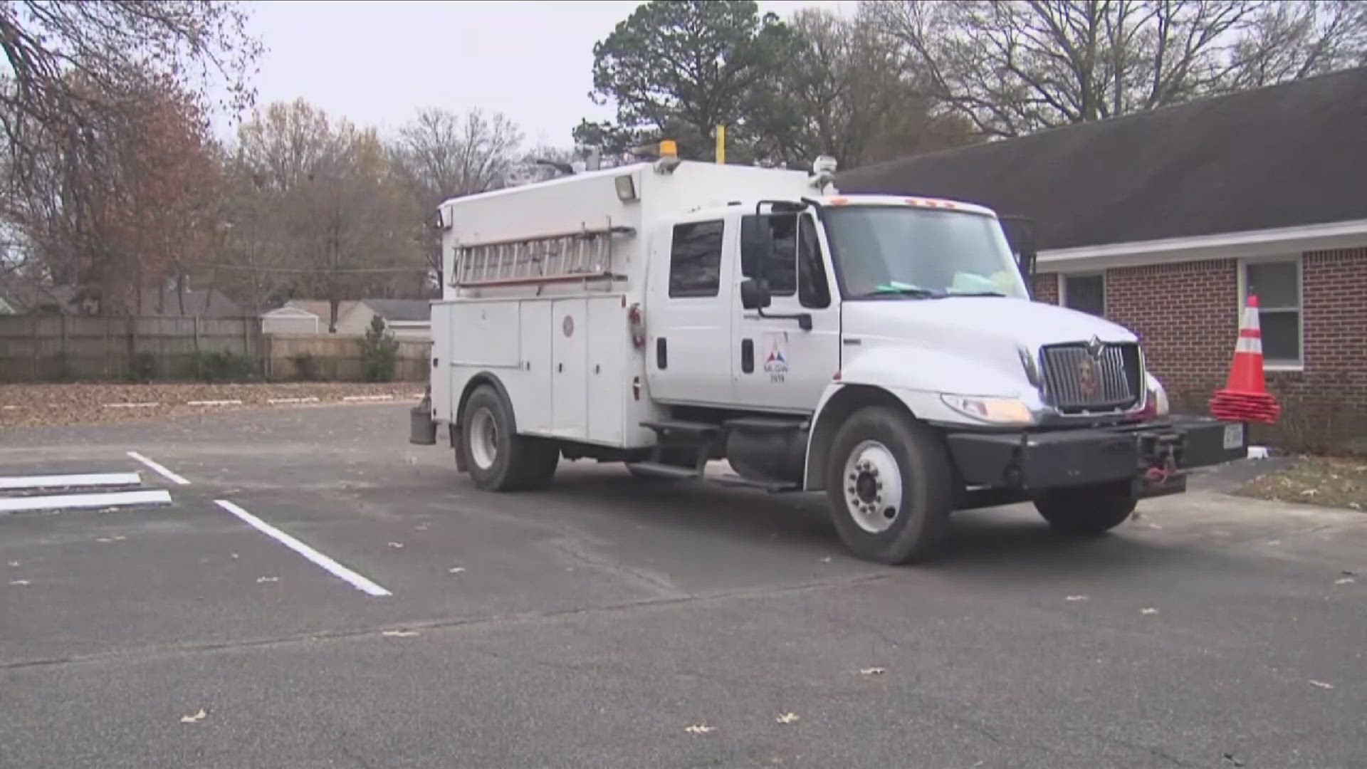 A burst water pipe or water heater is considered to be an emergency situation, MLGW said, and can potentially lead to flooding inside of a building.