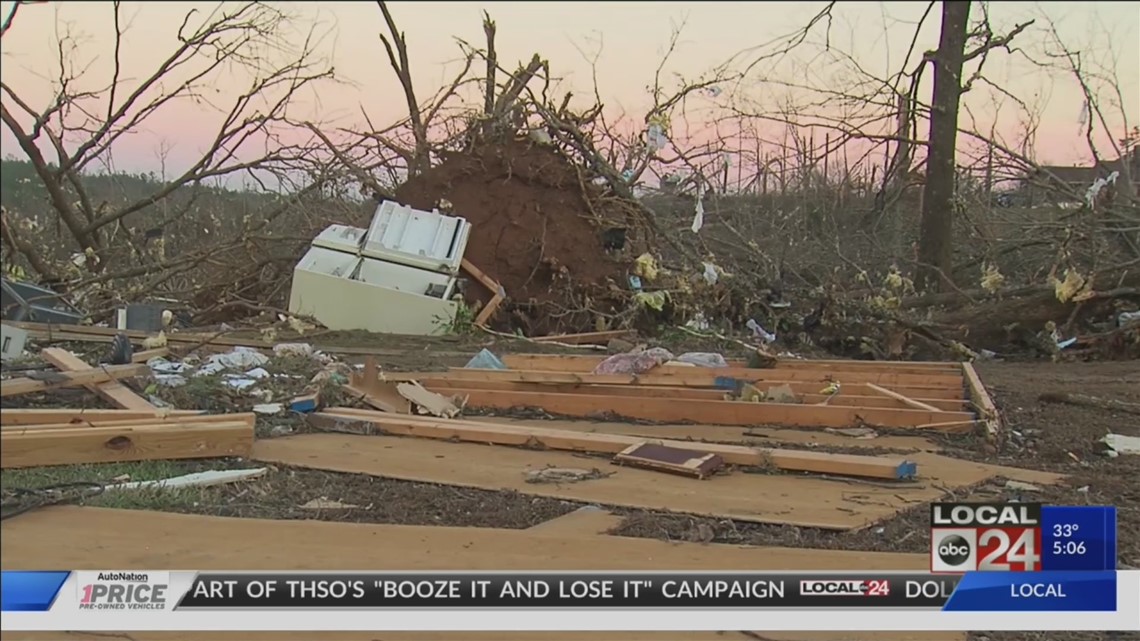 A day after tornadoes hit Mississippi, many are looking back at deadly
